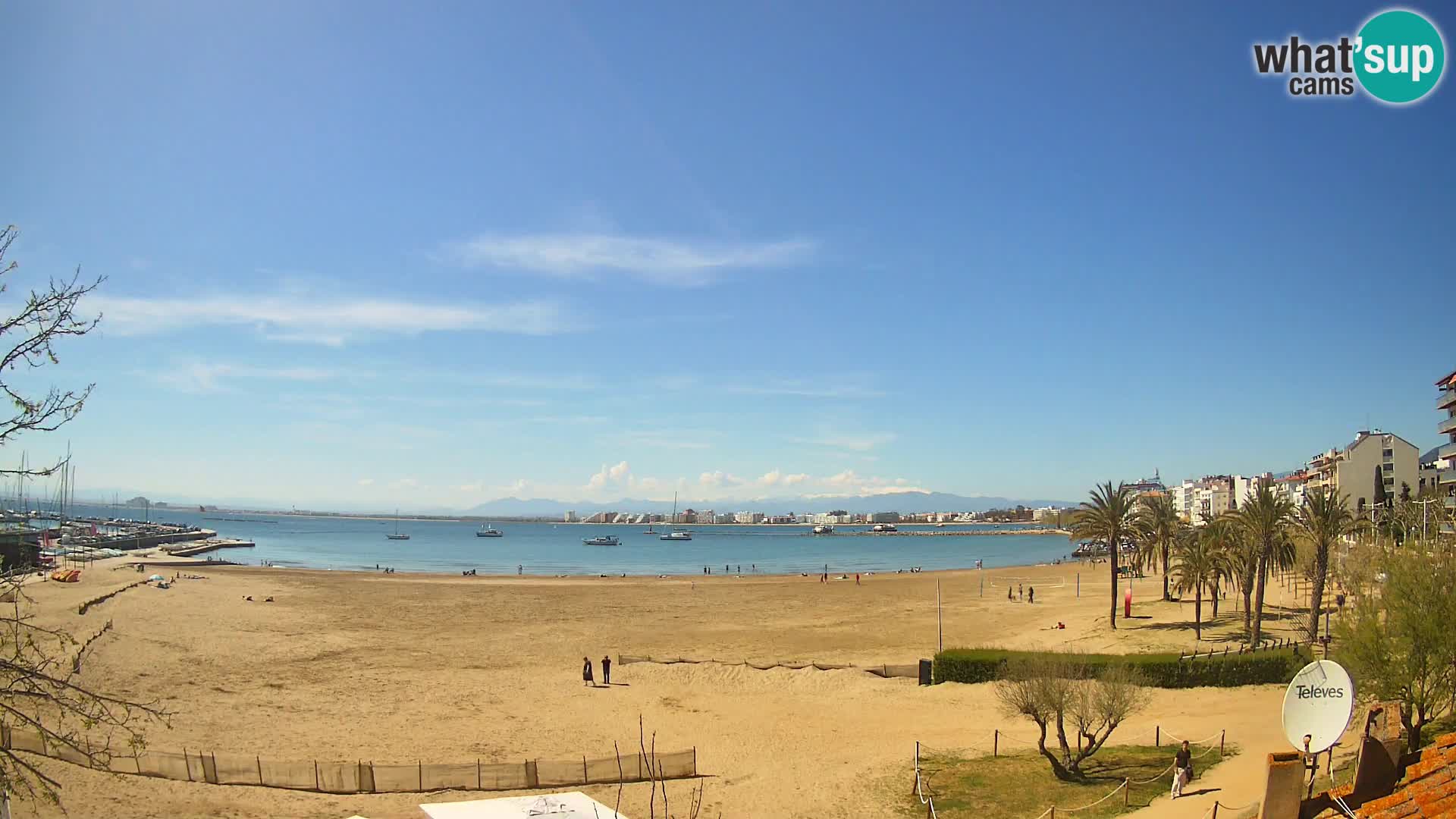 Webcam La Perola beach | ROSES | Costa Brava