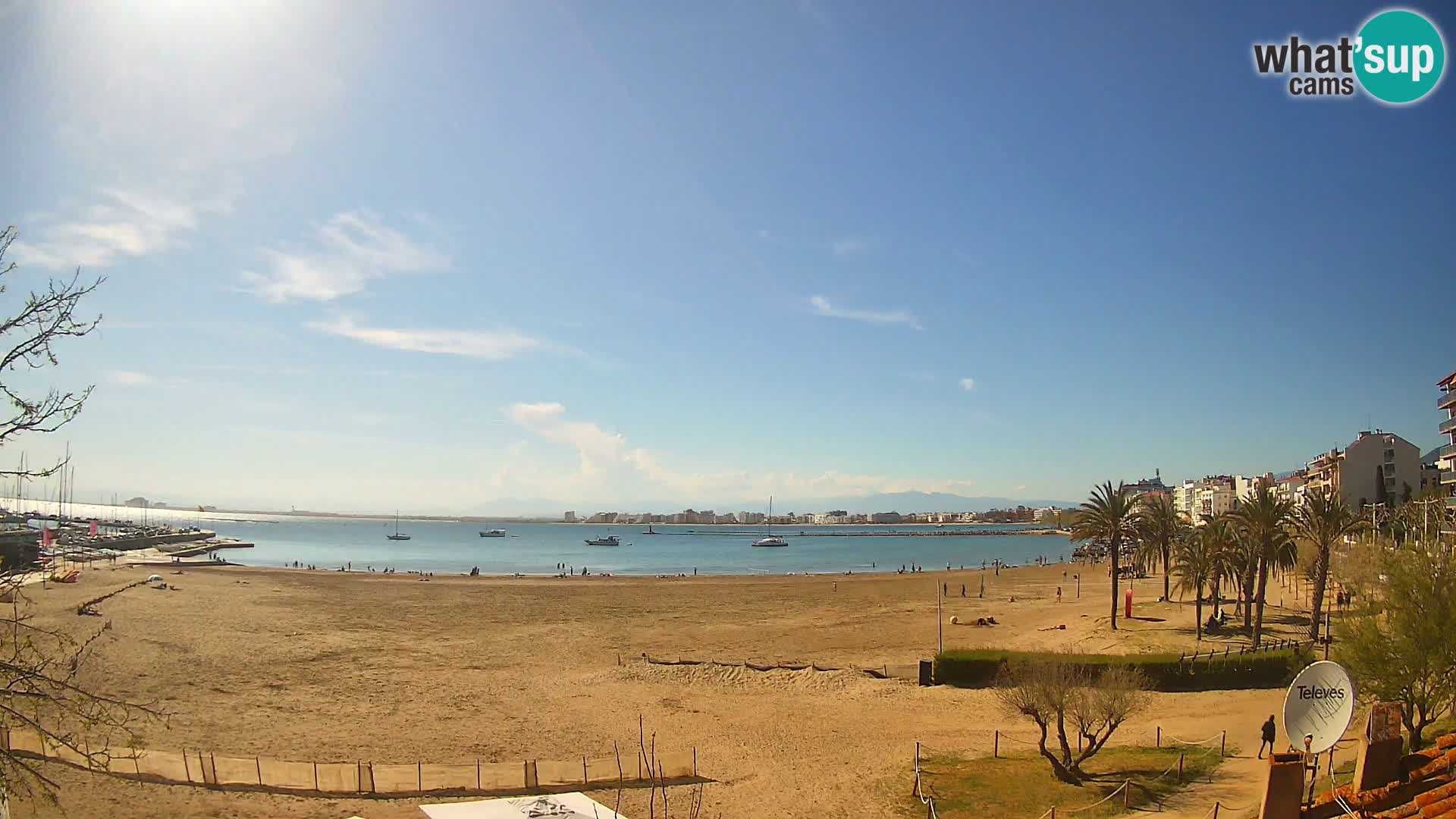 Webcam Strand La Perola | ROSES | Costa Brava