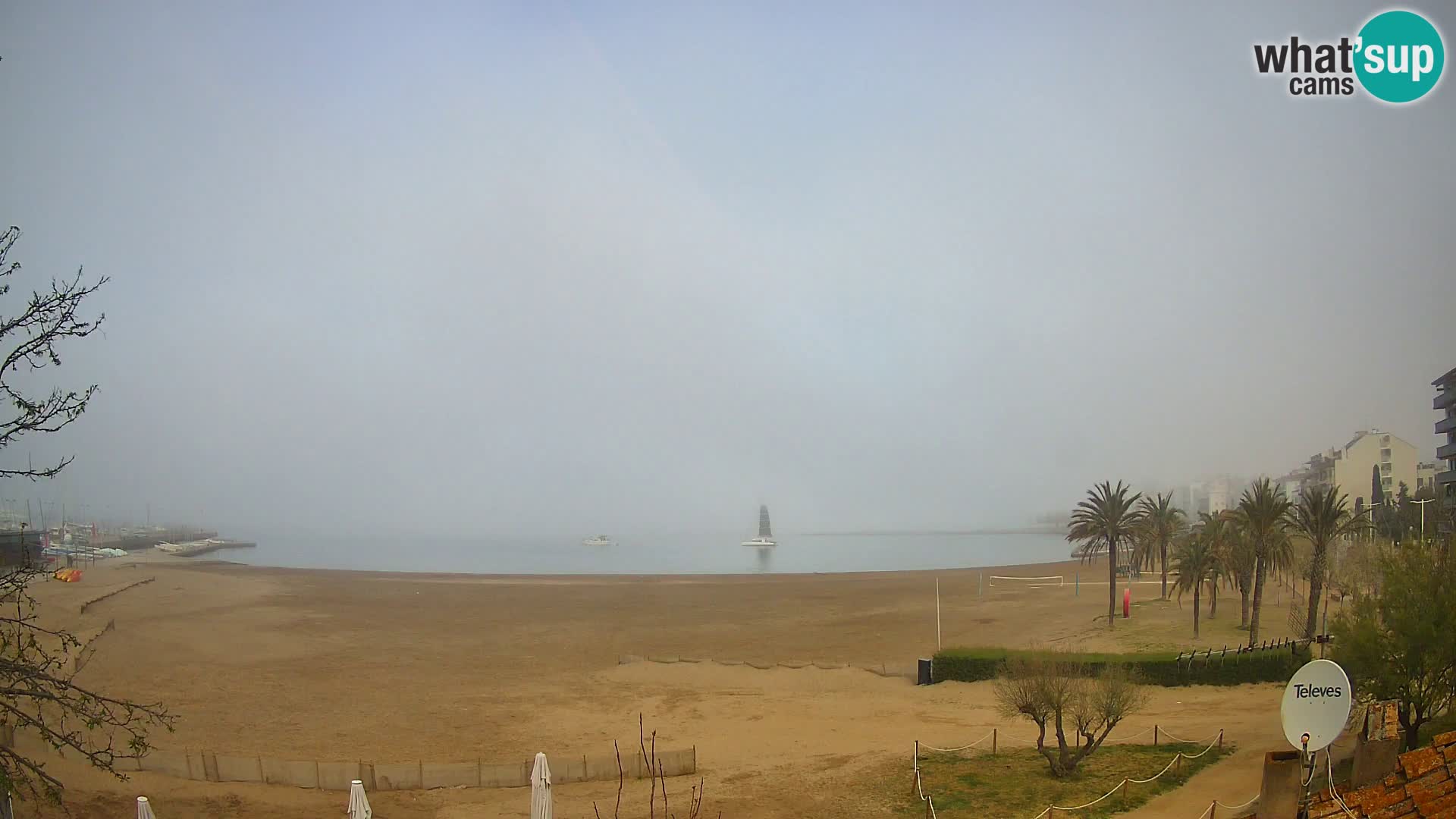 Web kamera plaža La Perola | ROSES | Costa Brava