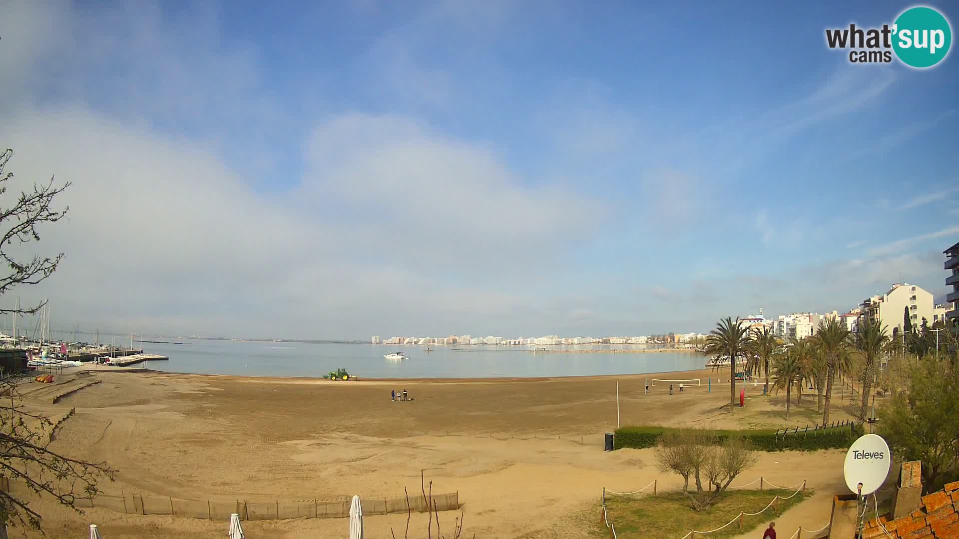 Web kamera plaža La Perola | ROSES | Costa Brava