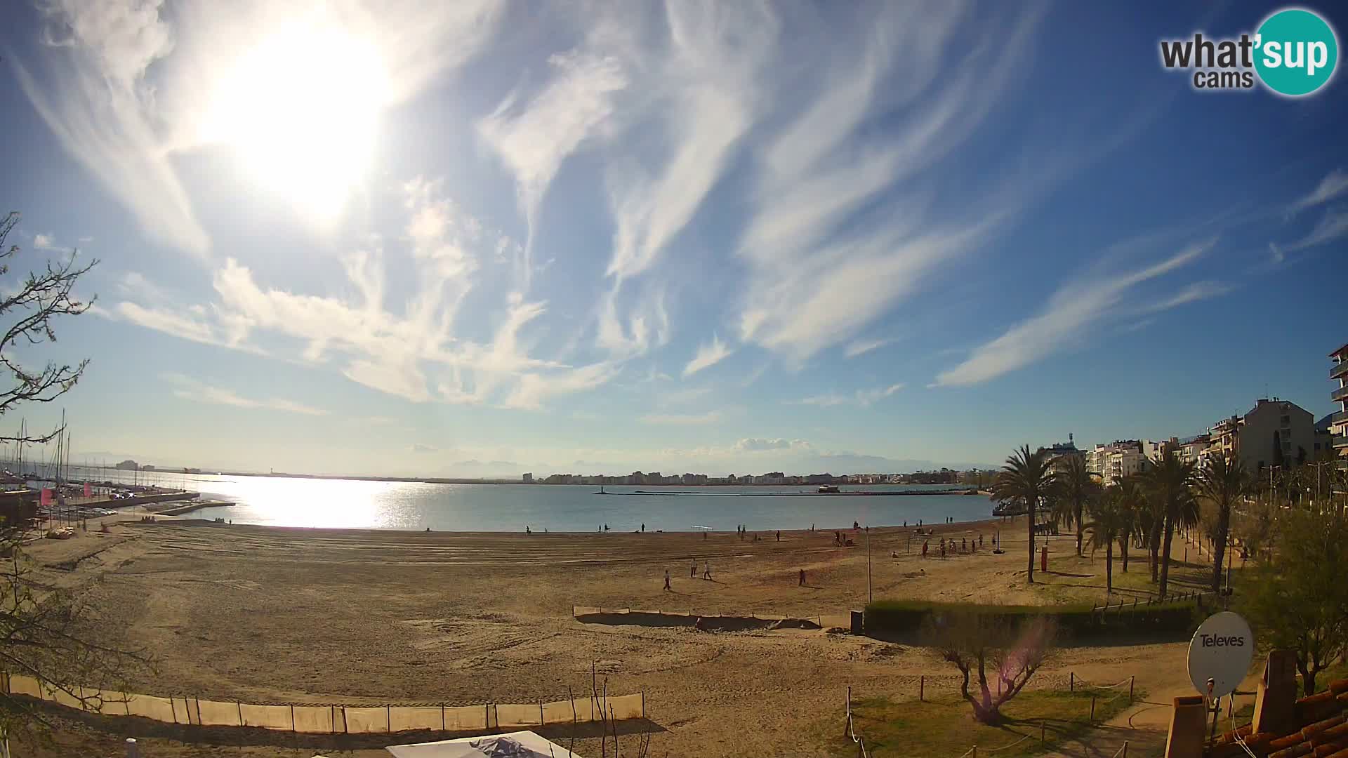 Webcam La Perola beach | ROSES | Costa Brava