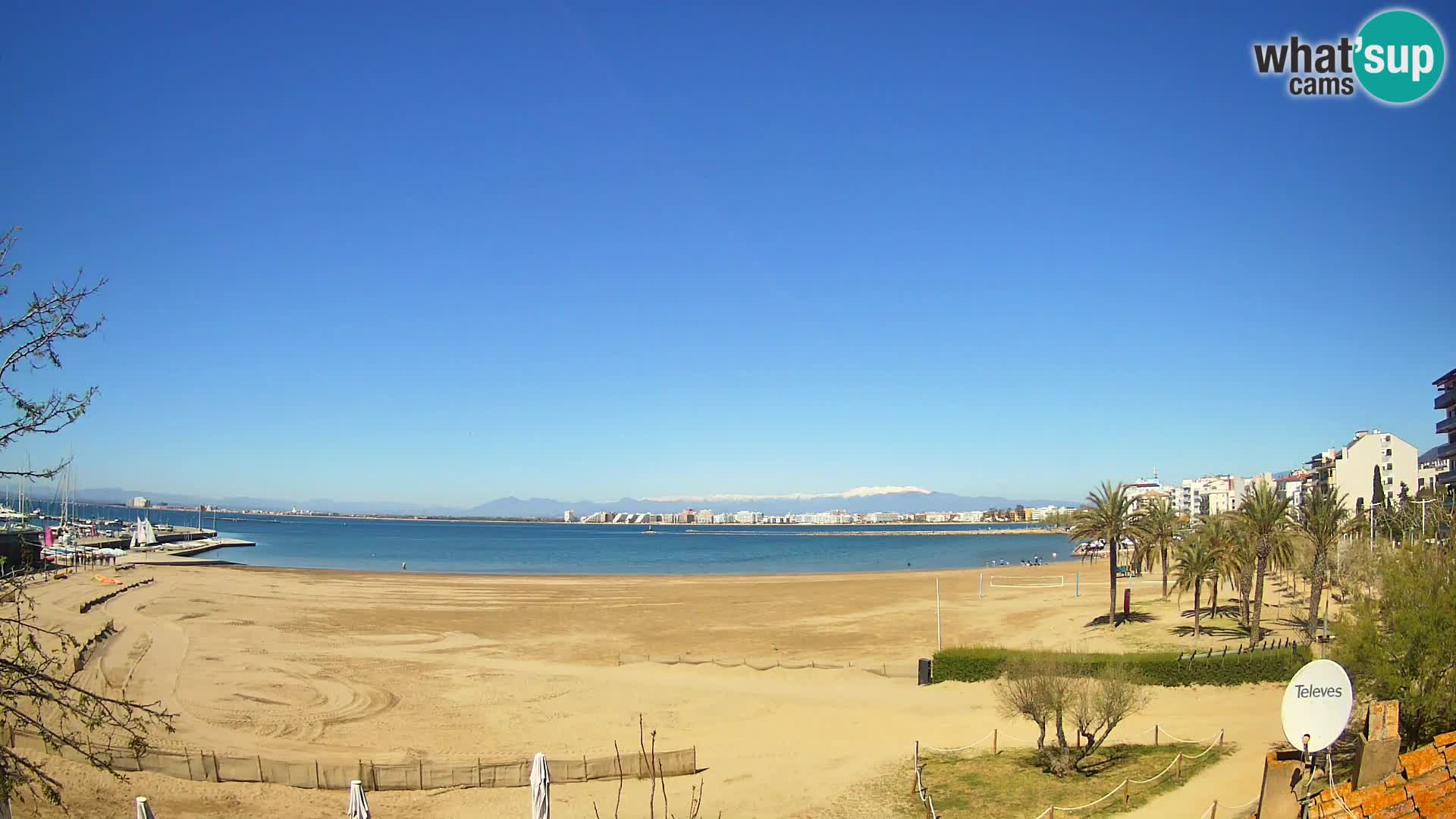 Webcam La Perola beach | ROSES | Costa Brava