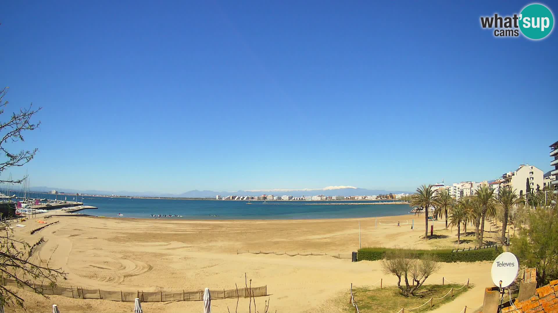 Webcam La Perola beach | ROSES | Costa Brava