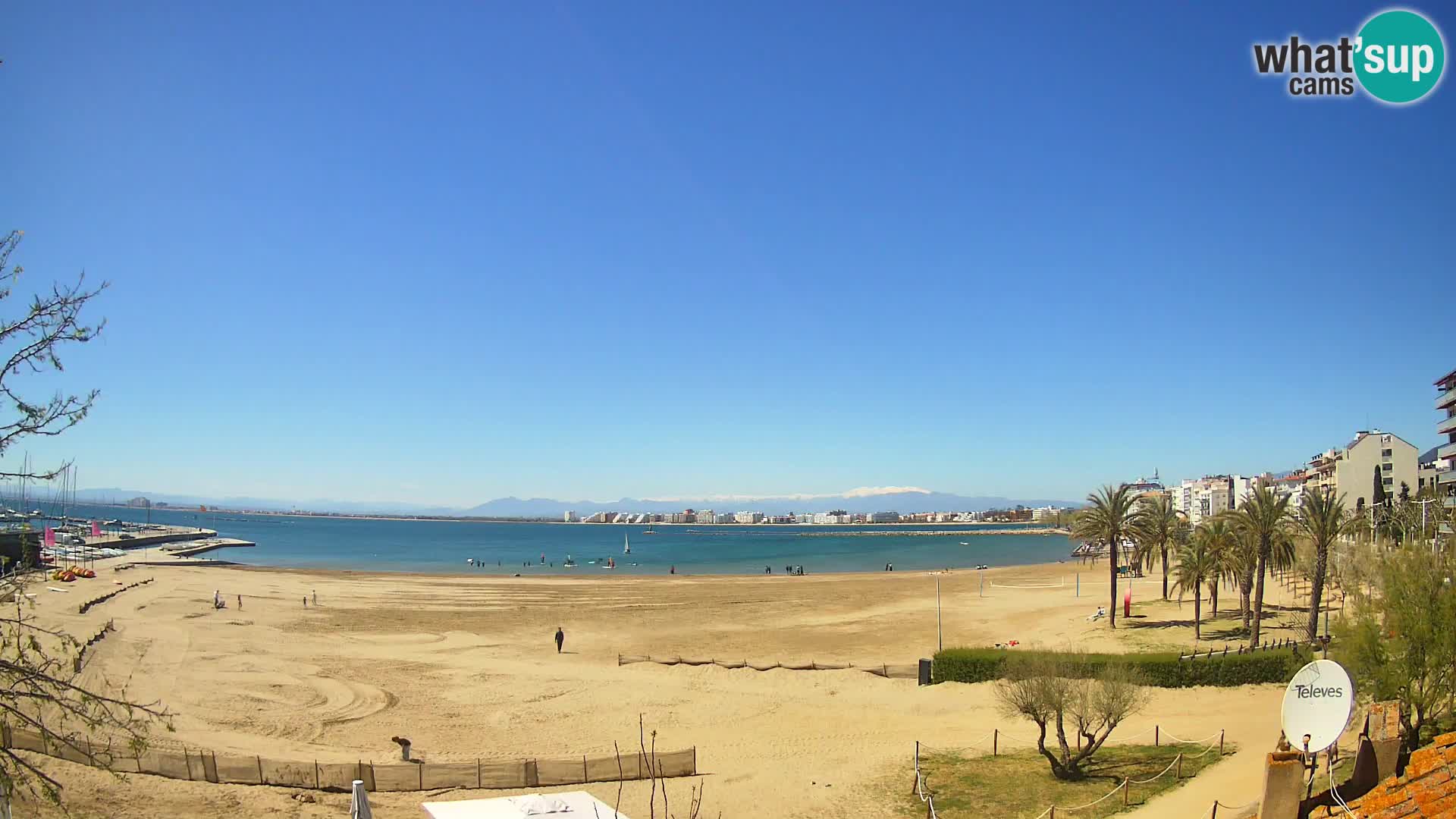 Web kamera plaža La Perola | ROSES | Costa Brava