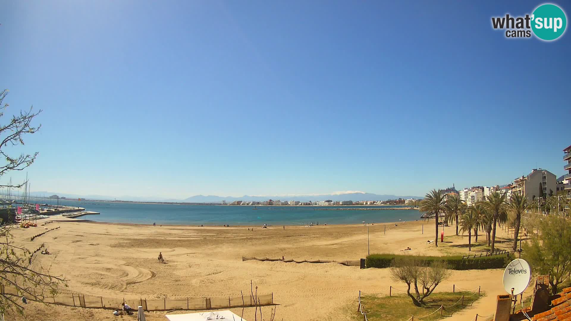 Webcam Strand La Perola | ROSES | Costa Brava