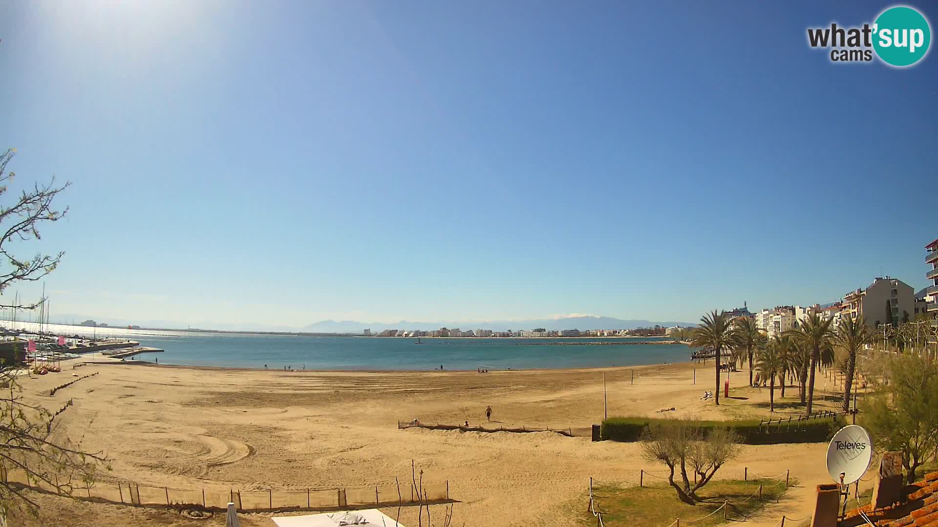 Web kamera plaža La Perola | ROSES | Costa Brava
