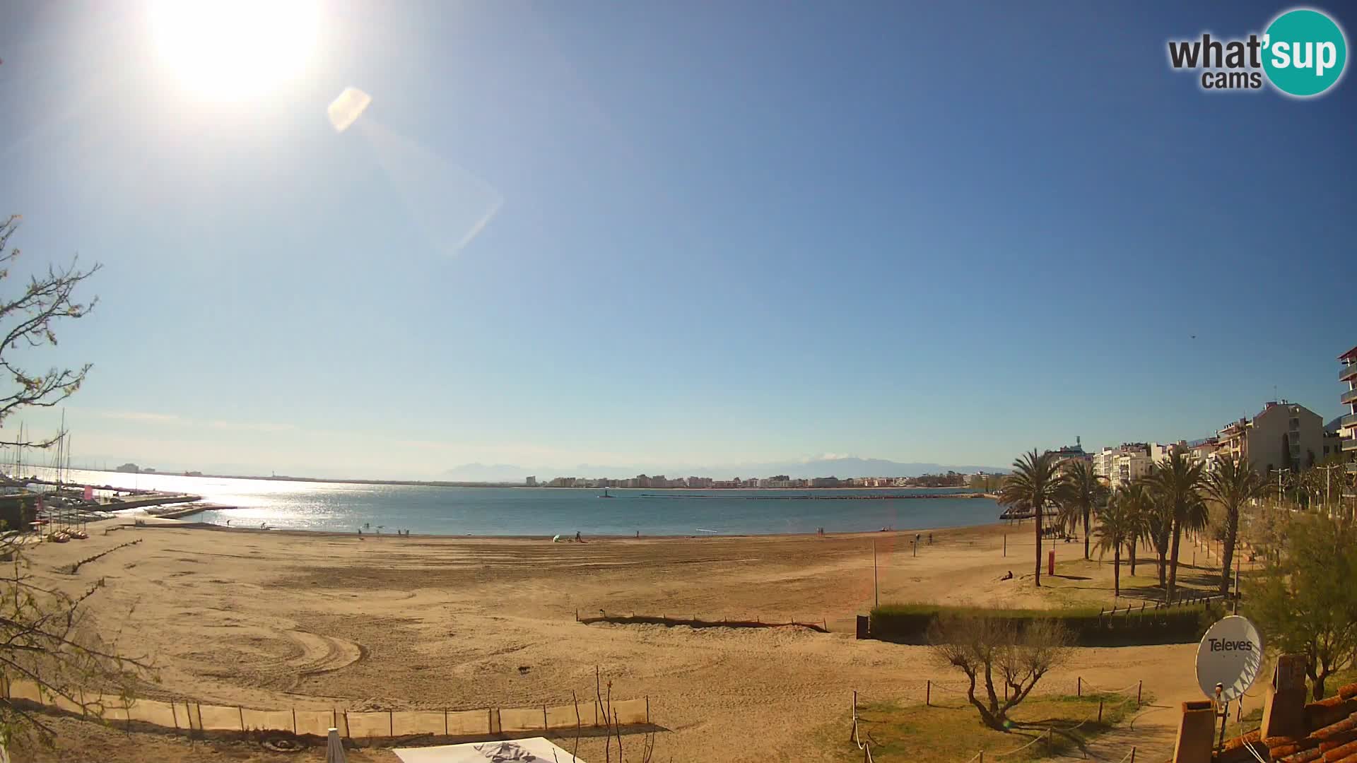 Webcam Strand La Perola | ROSES | Costa Brava