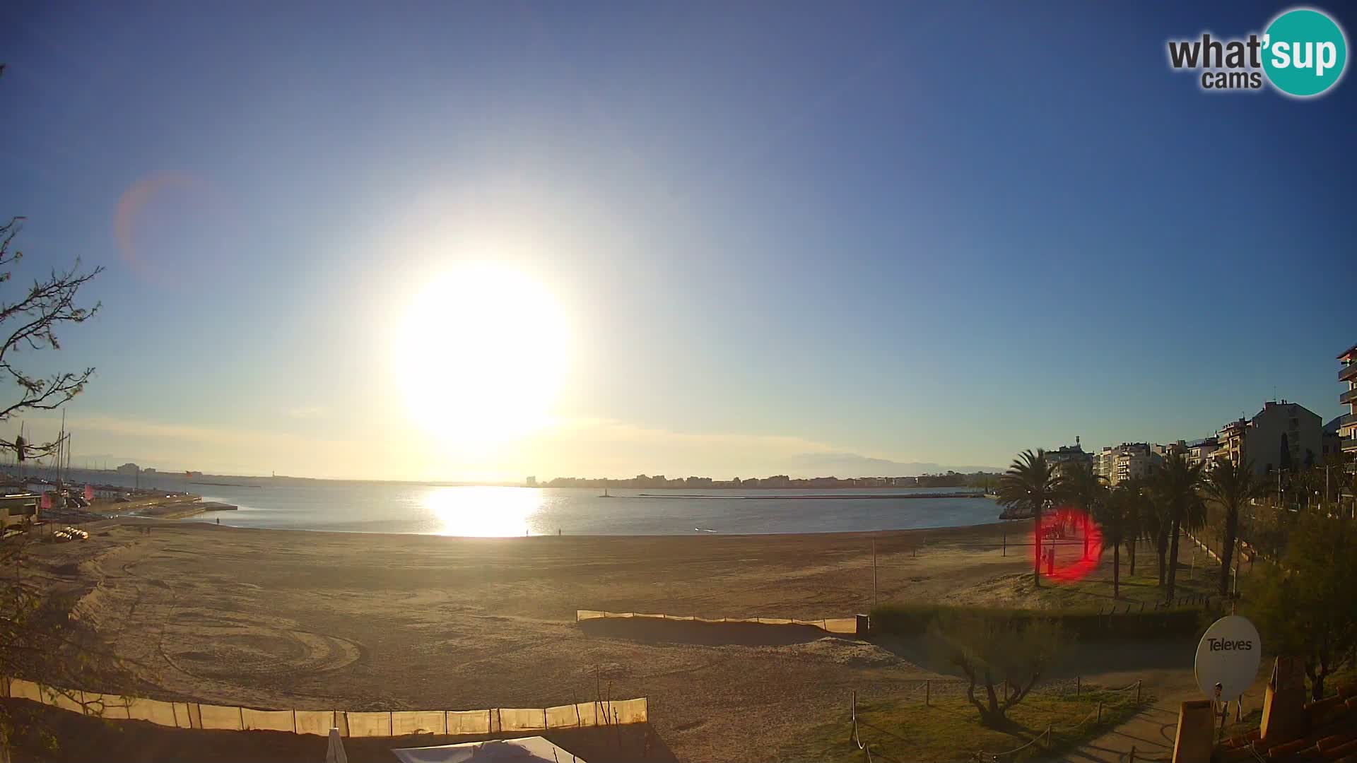 Webcam Strand La Perola | ROSES | Costa Brava