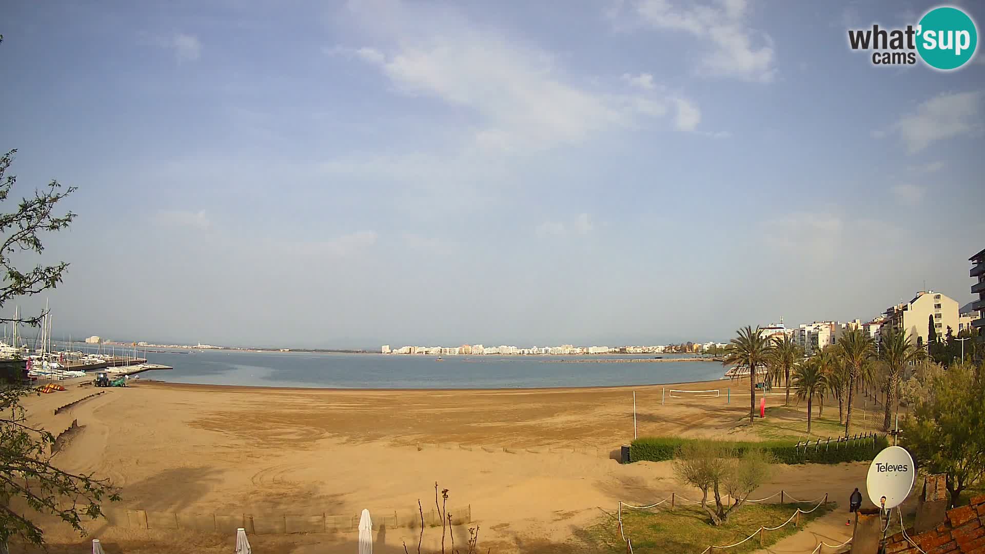 Webcam La Perola beach | ROSES | Costa Brava