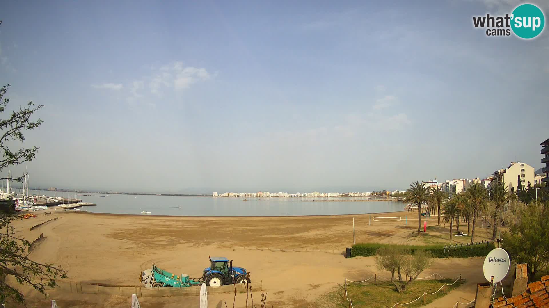 Webcam La Perola beach | ROSES | Costa Brava