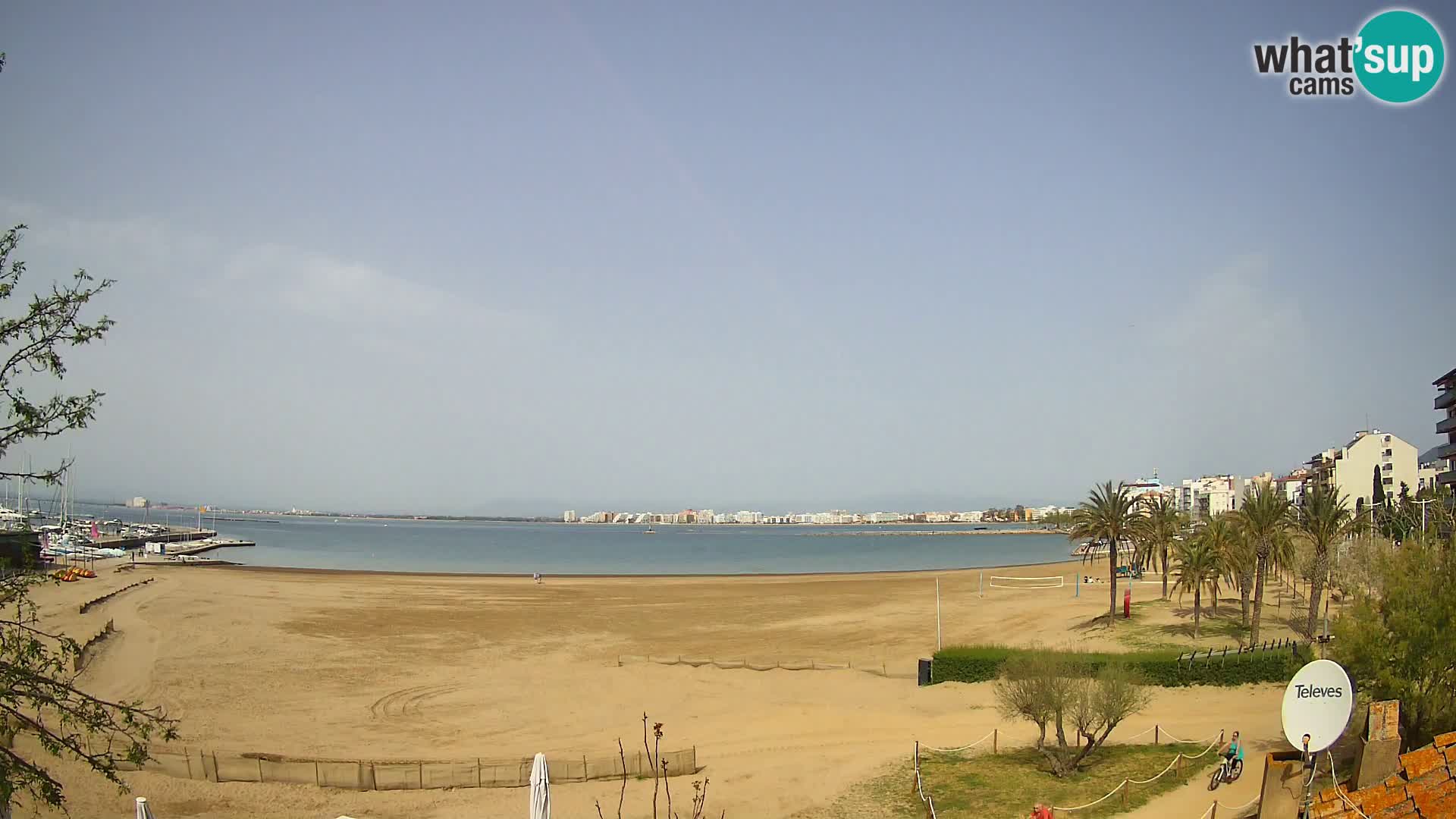 Web kamera plaža La Perola | ROSES | Costa Brava