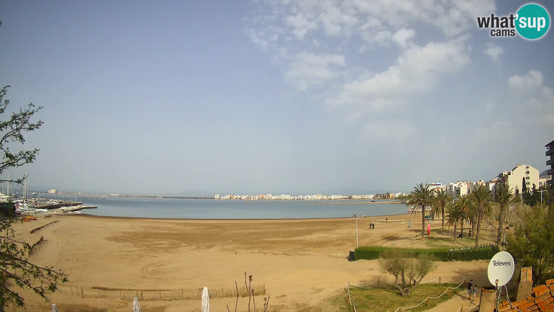 Webcam La Perola beach | ROSES | Costa Brava