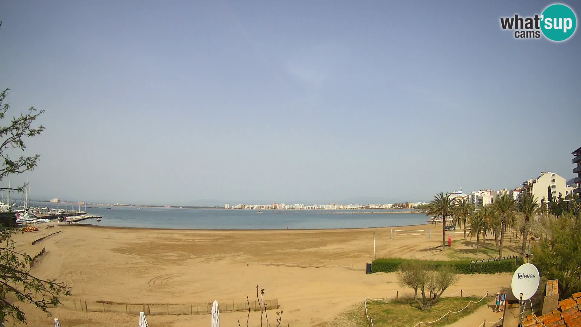 Webcam spiaggia La Perola | ROSES | Costa Brava