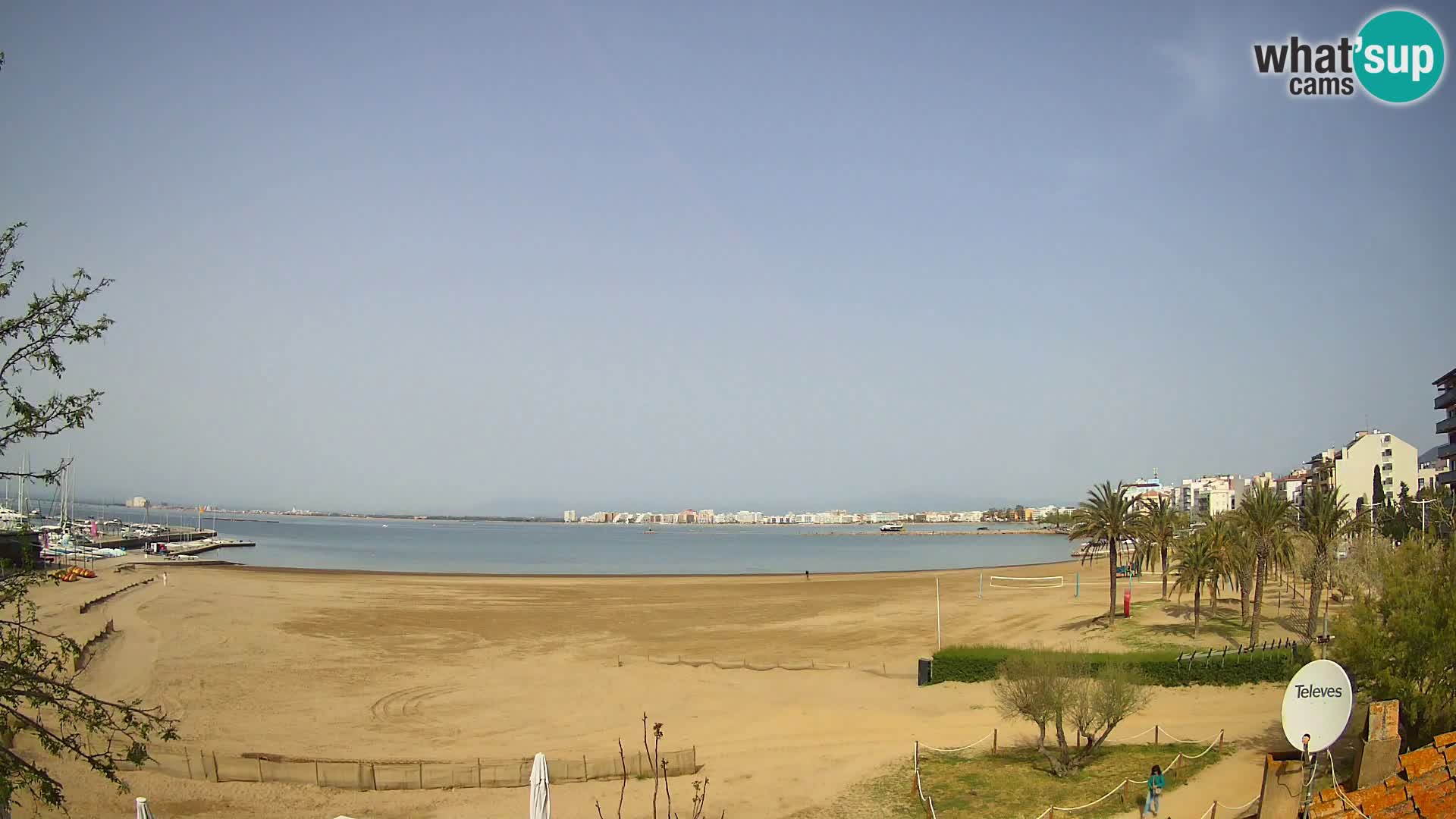 Webcam La Perola beach | ROSES | Costa Brava