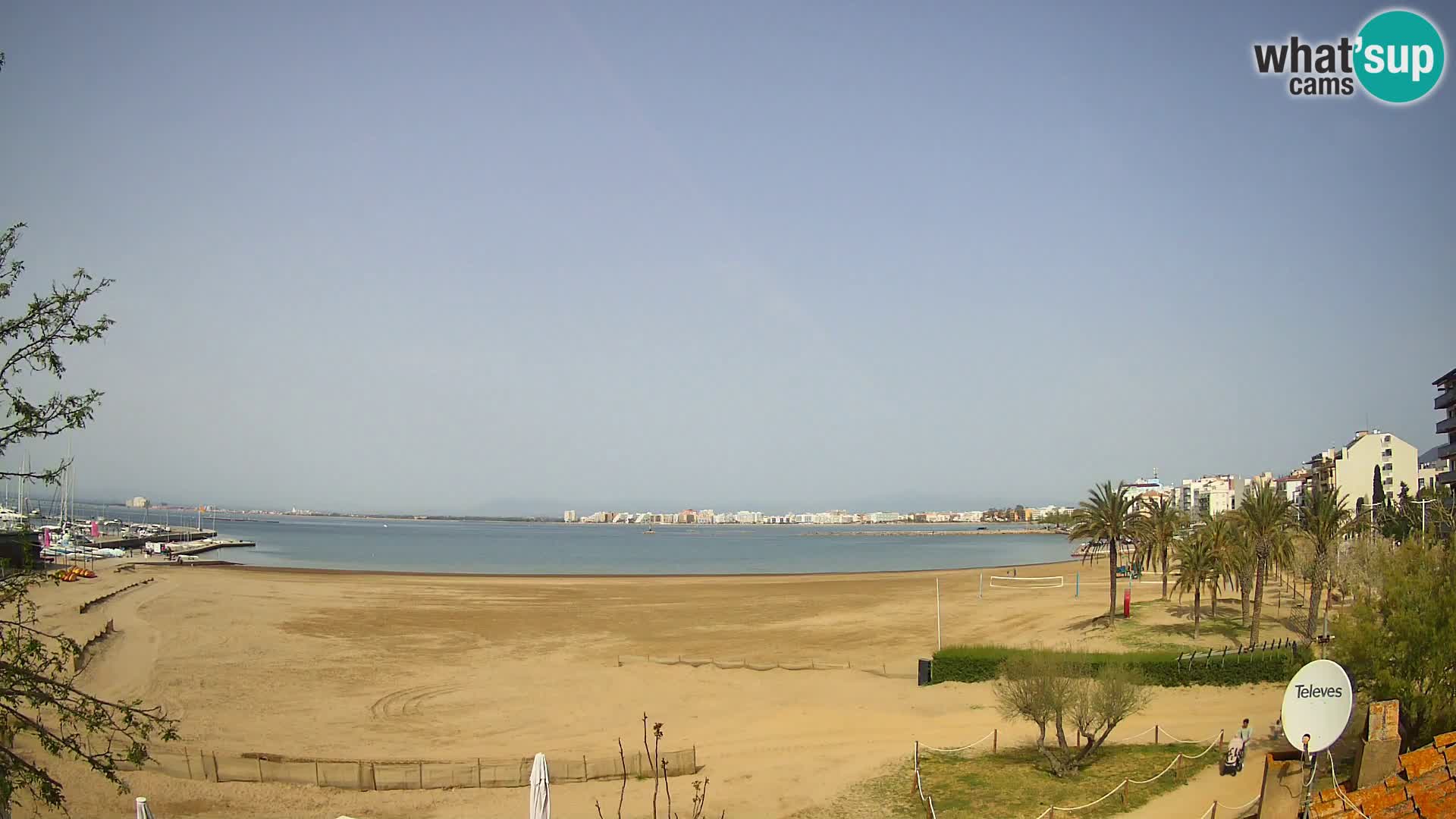 Webcam spiaggia La Perola | ROSES | Costa Brava