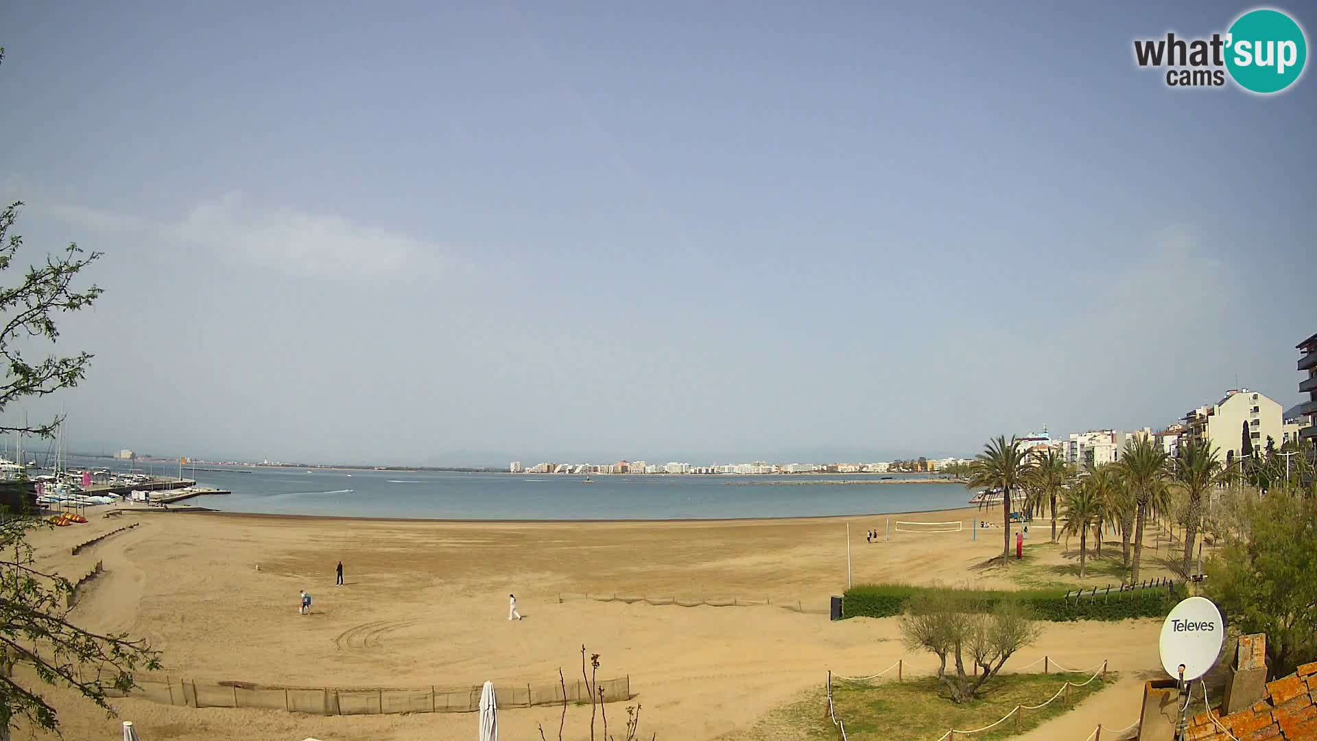Webcam La Perola beach | ROSES | Costa Brava