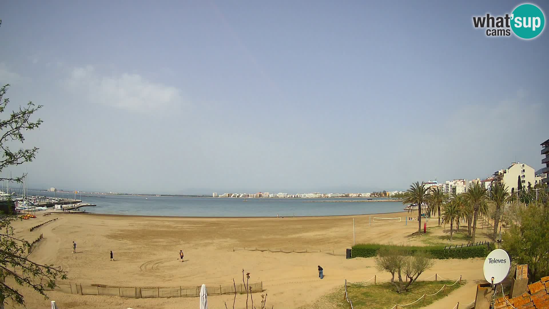 Webcam La Perola beach | ROSES | Costa Brava