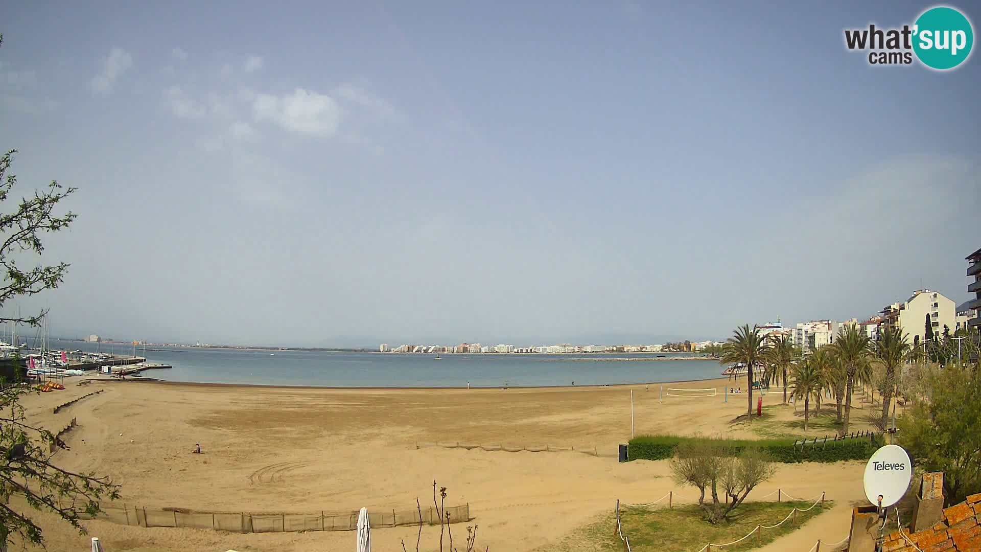 Webcam plage La Perola | ROSES | Costa Brava