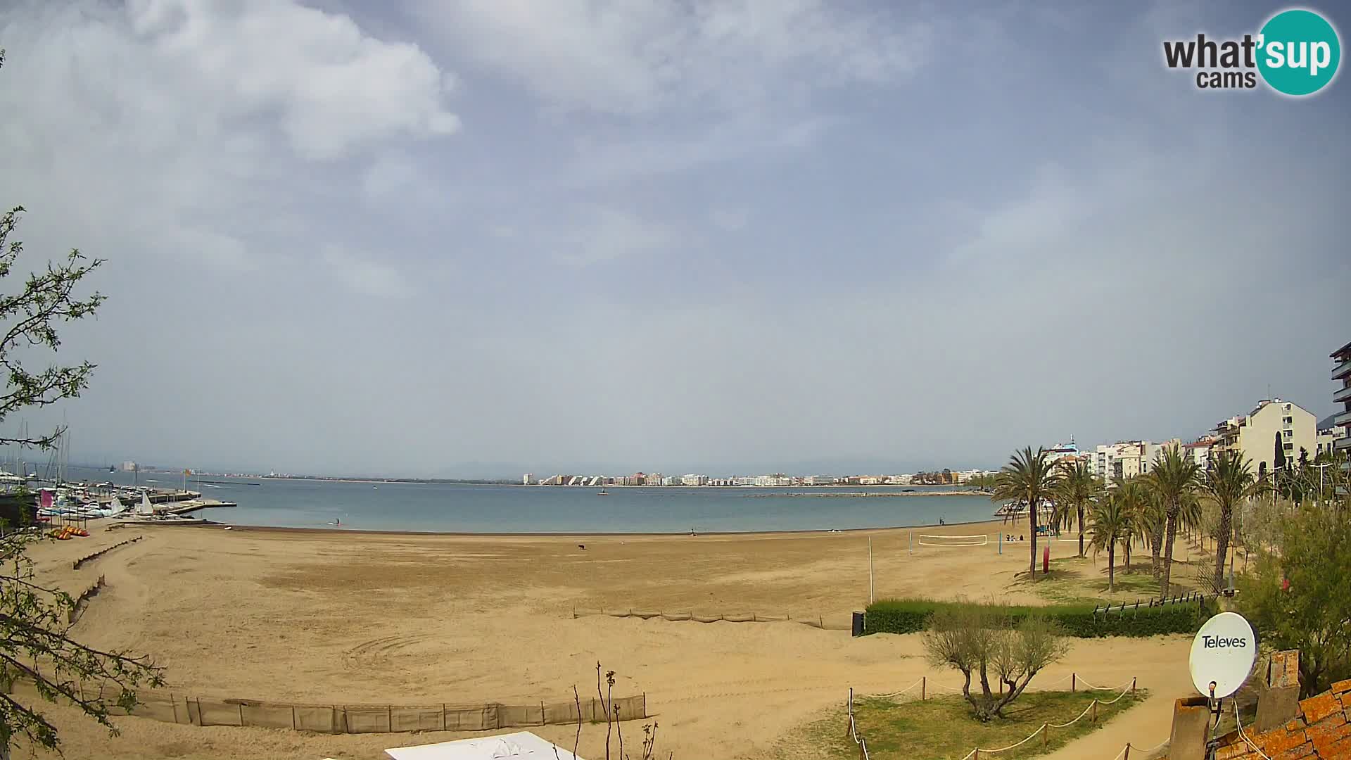 Webcam La Perola beach | ROSES | Costa Brava