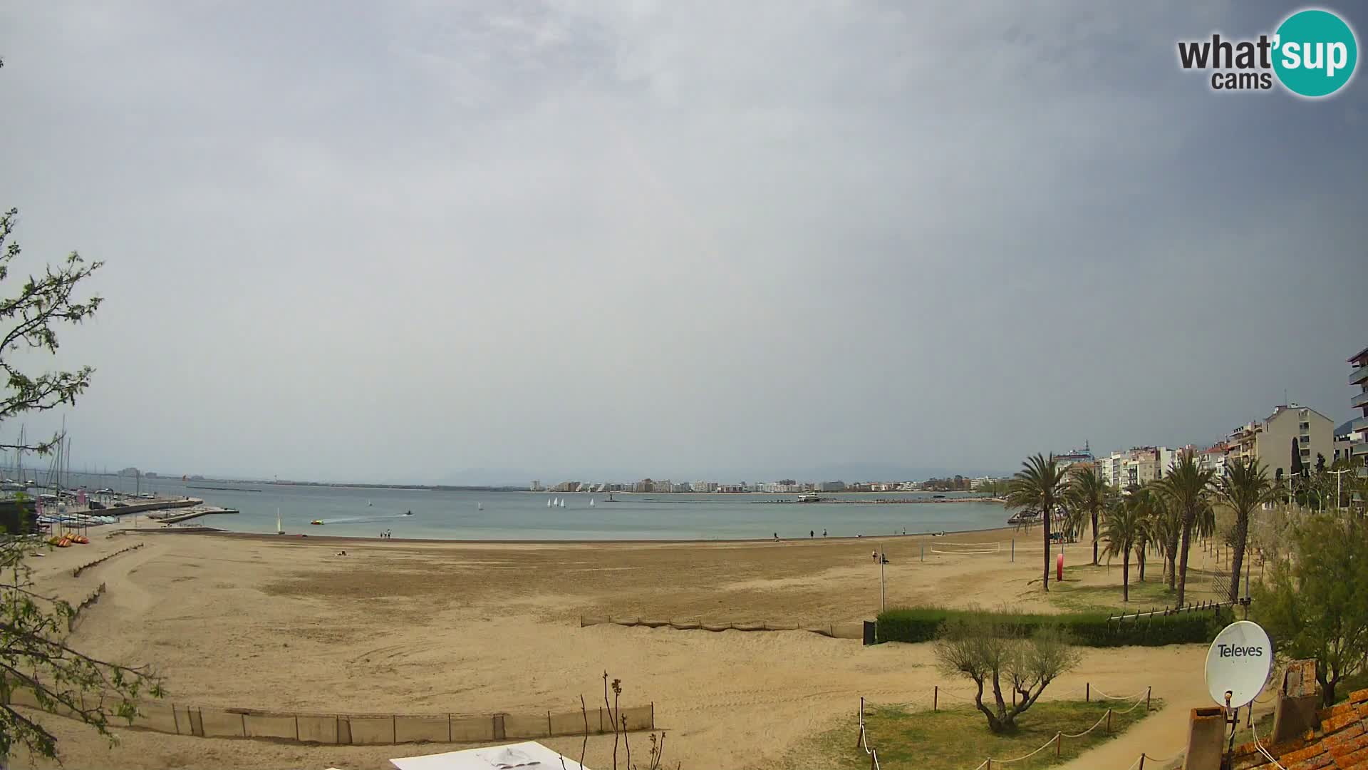 Webcam plage La Perola | ROSES | Costa Brava