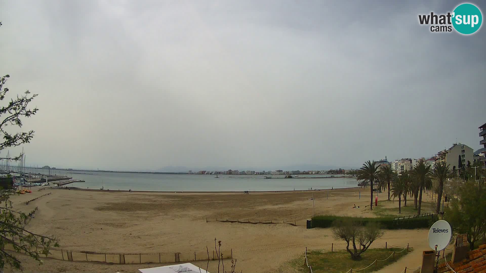 Web kamera plaža La Perola | ROSES | Costa Brava