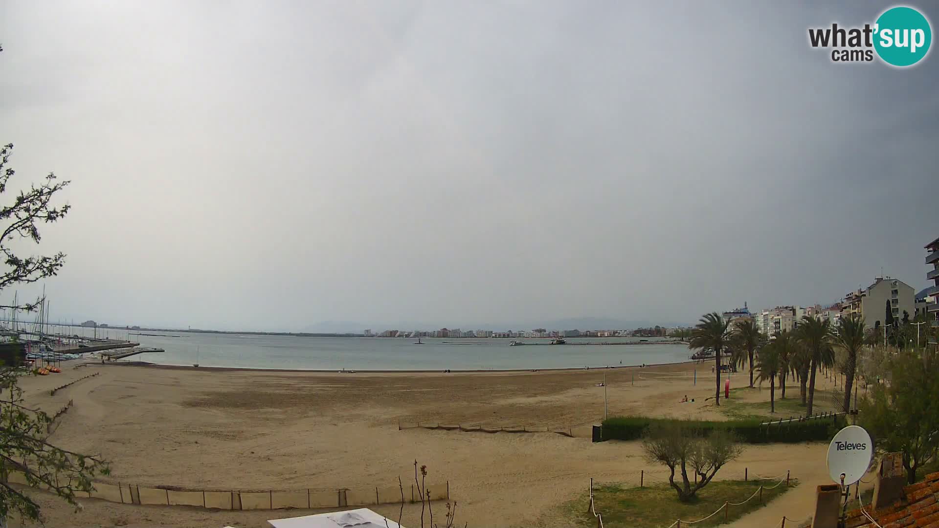 Webcam La Perola beach | ROSES | Costa Brava