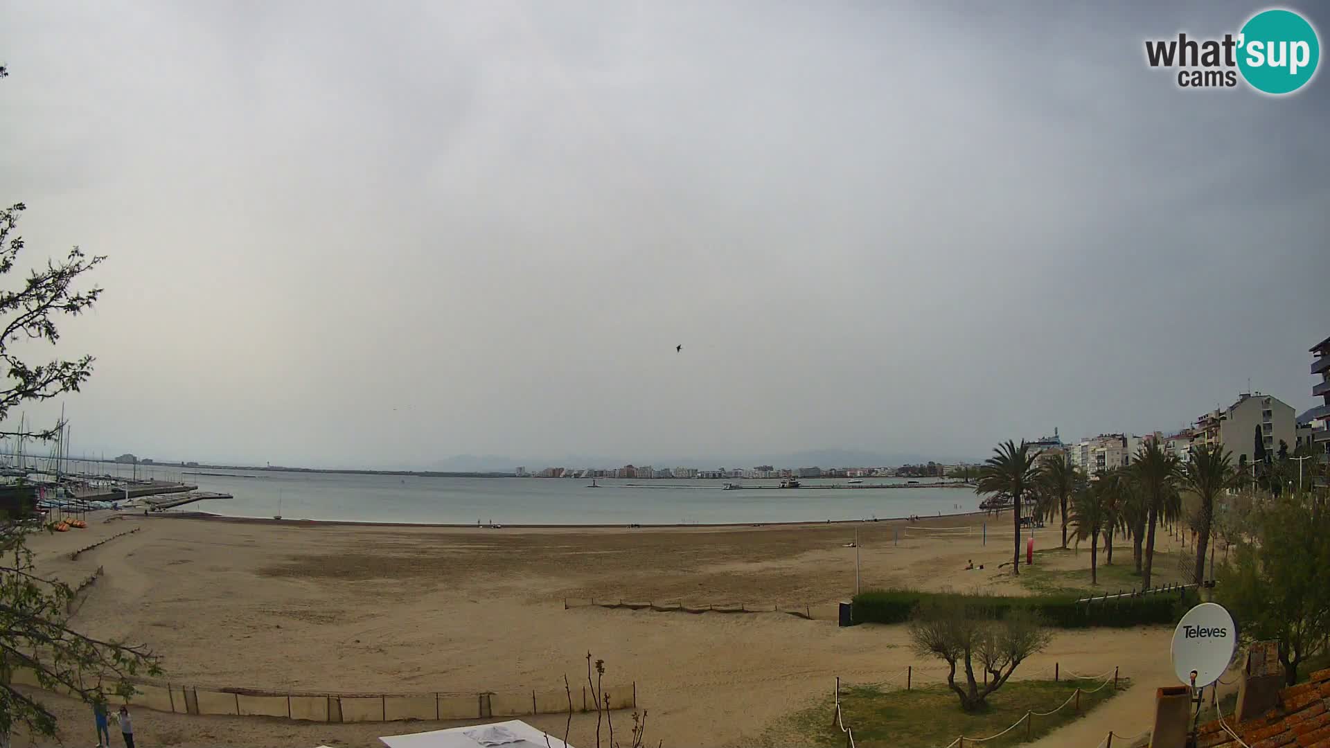 Webcam La Perola beach | ROSES | Costa Brava