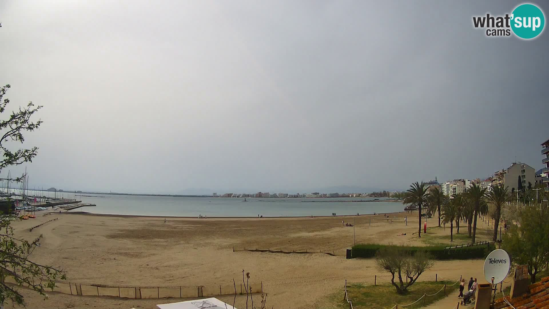 Web kamera plaža La Perola | ROSES | Costa Brava