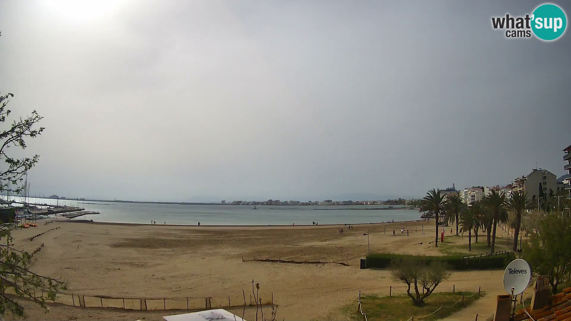 Web kamera plaža La Perola | ROSES | Costa Brava