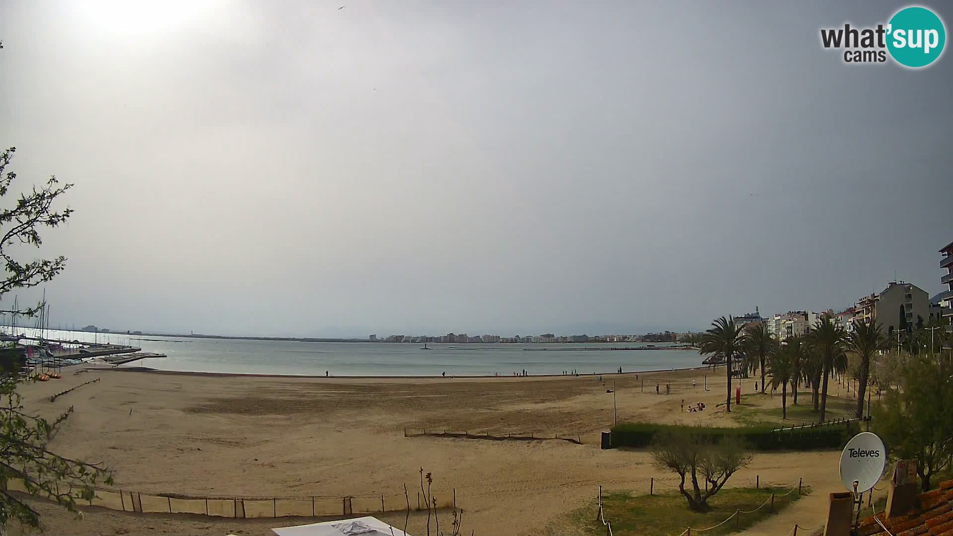 Web kamera plaža La Perola | ROSES | Costa Brava