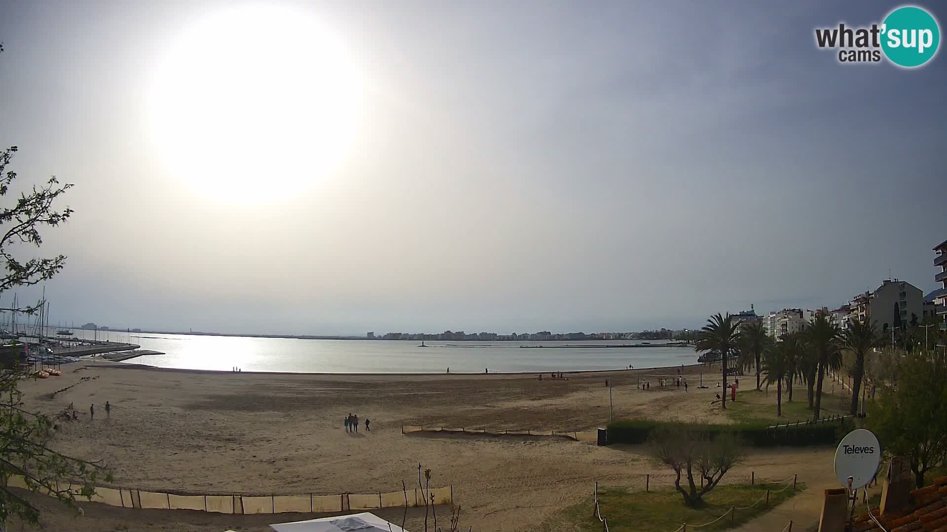 Webcam plage La Perola | ROSES | Costa Brava