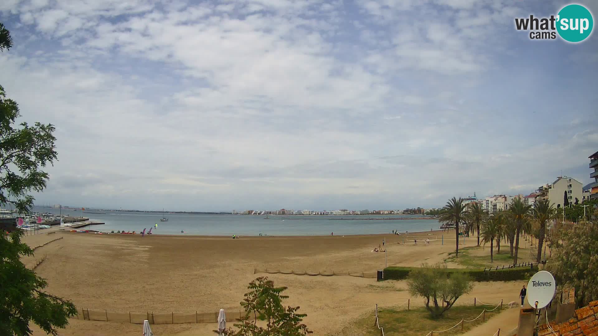 Webcam Strand La Perola | ROSES | Costa Brava