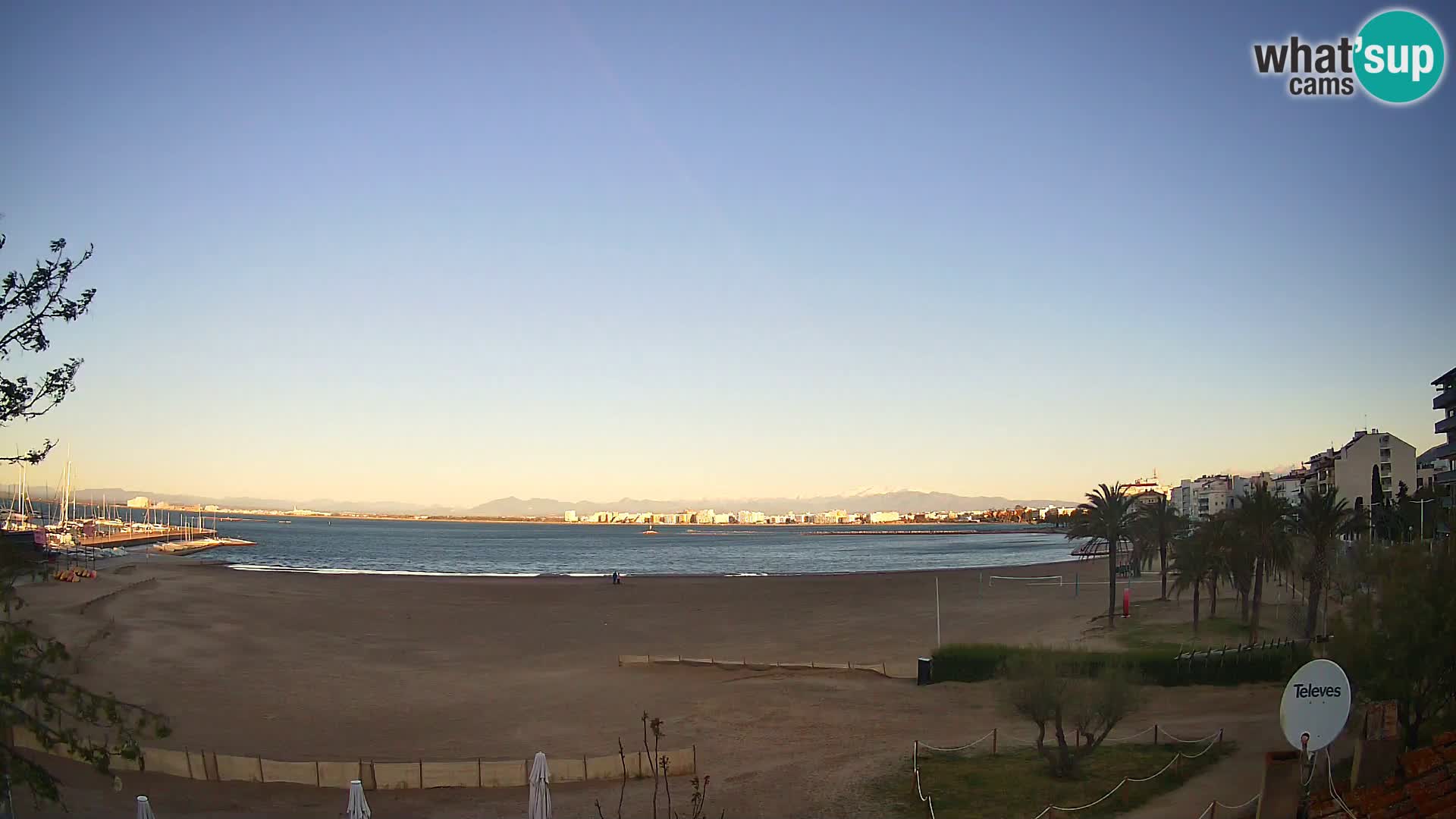 Webcam La Perola beach | ROSES | Costa Brava