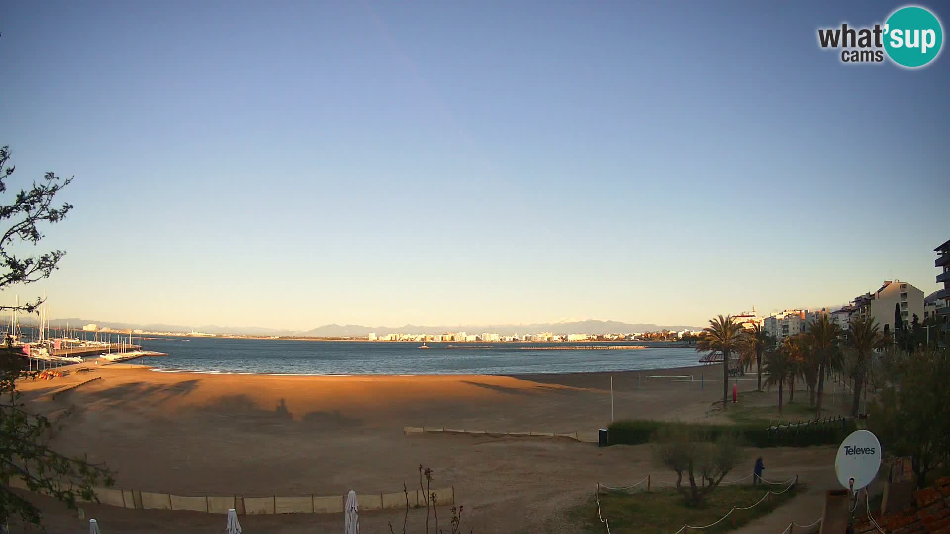Webcam La Perola beach | ROSES | Costa Brava