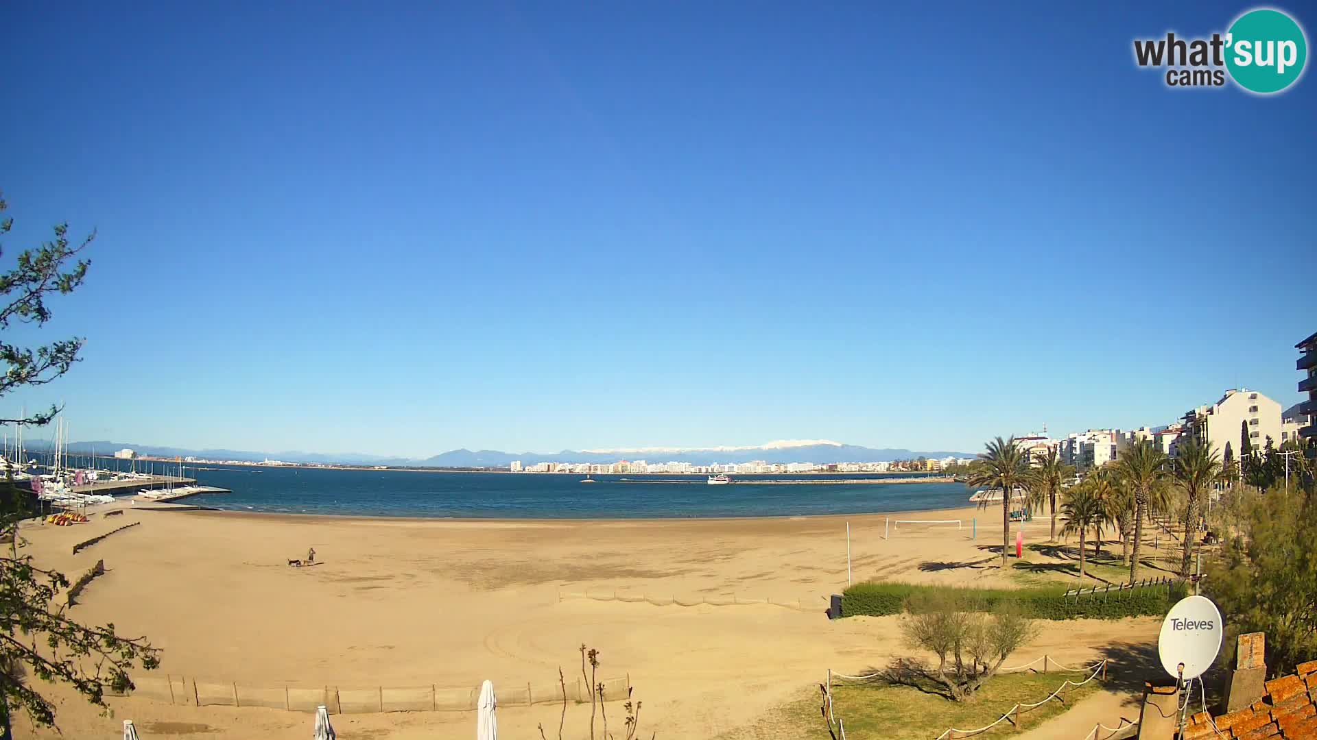 Webcam Strand La Perola | ROSES | Costa Brava