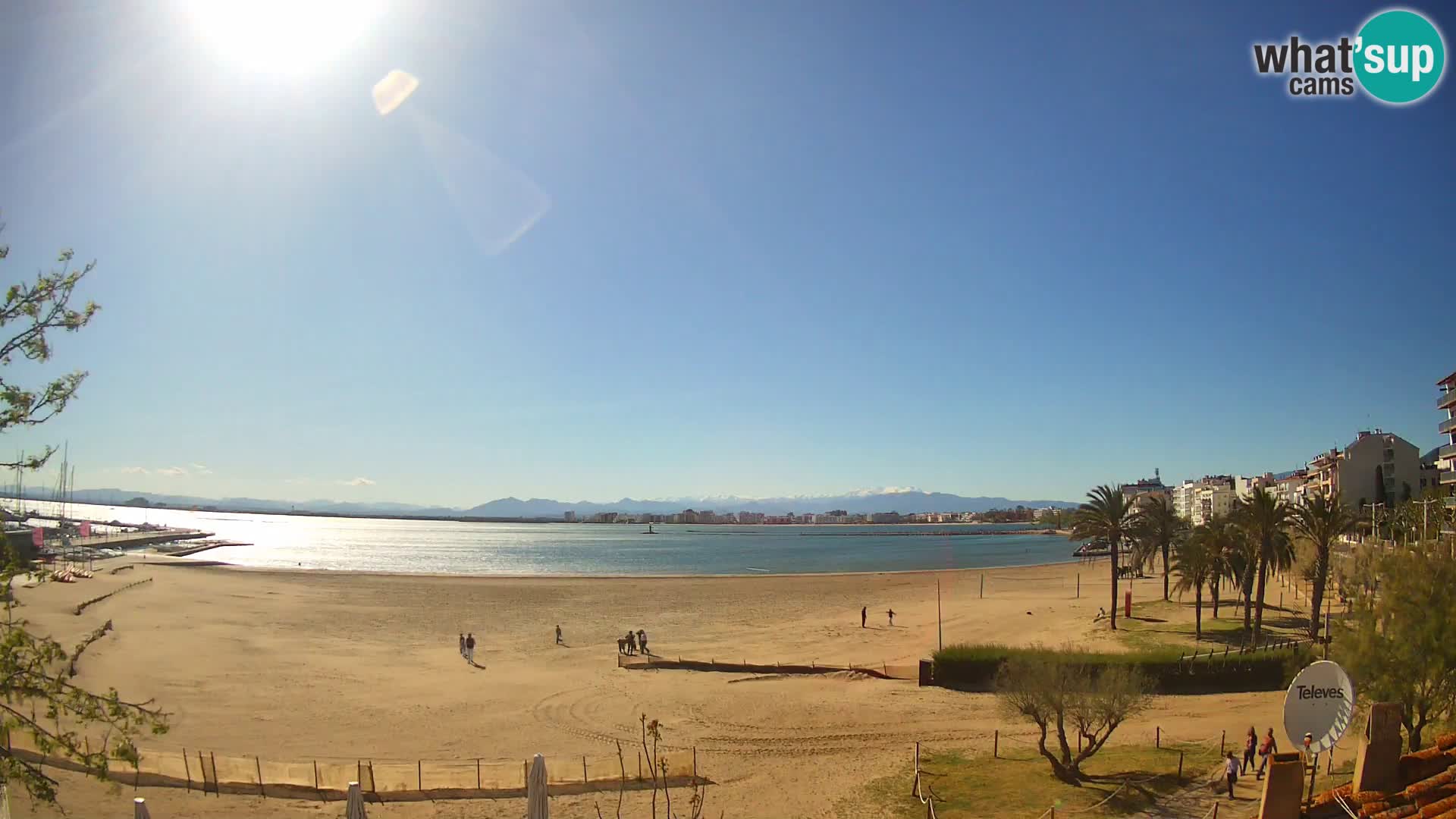 Webcam spiaggia La Perola | ROSES | Costa Brava