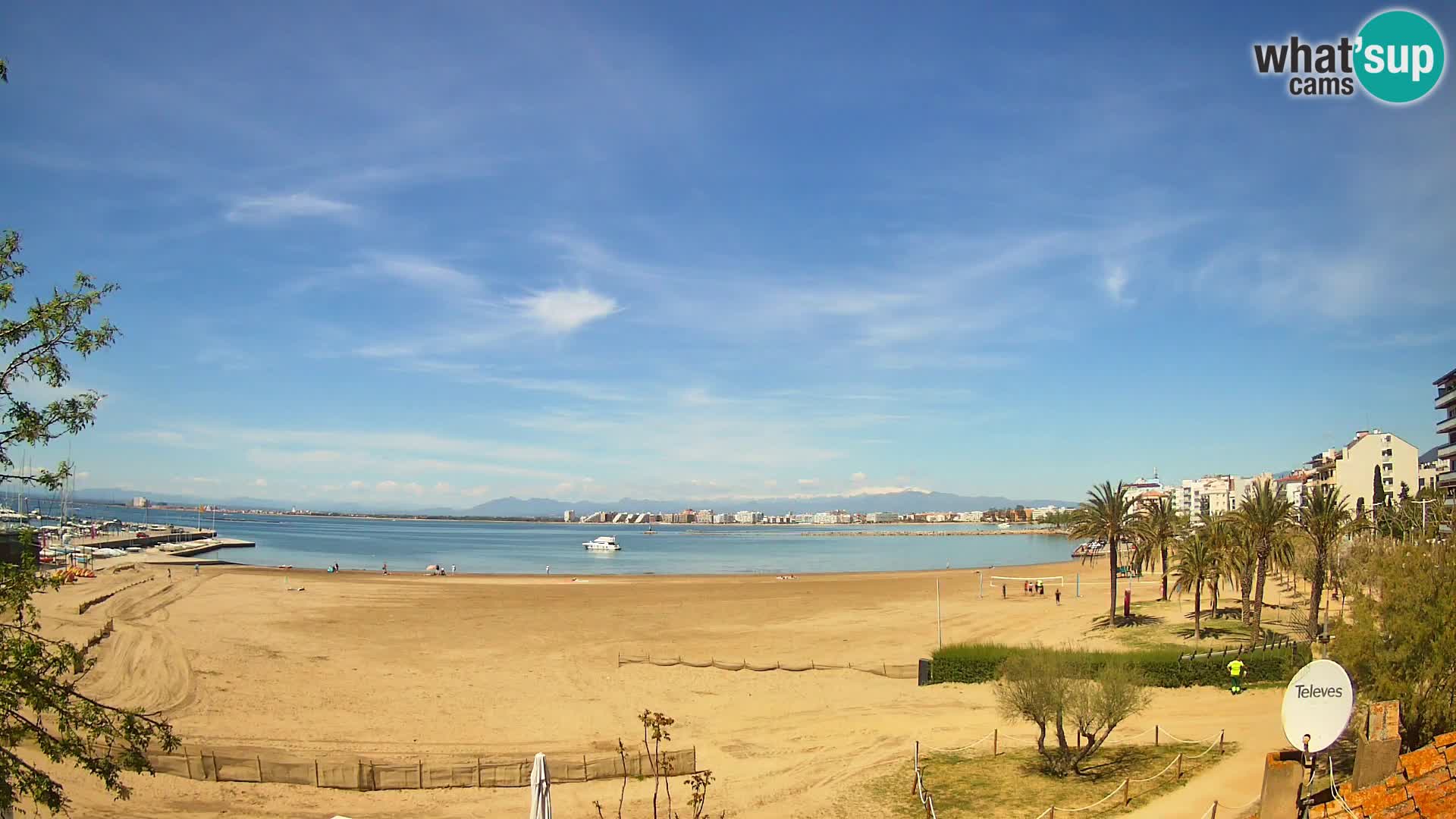 Webcam spiaggia La Perola | ROSES | Costa Brava
