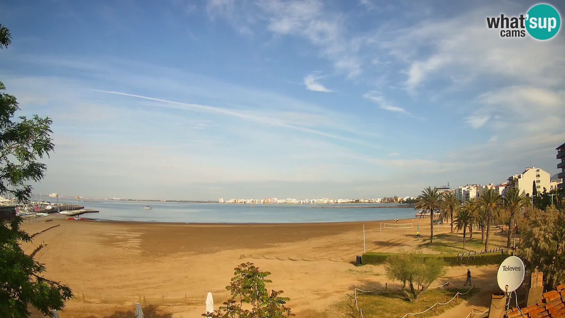 Webcam plage La Perola | ROSES | Costa Brava