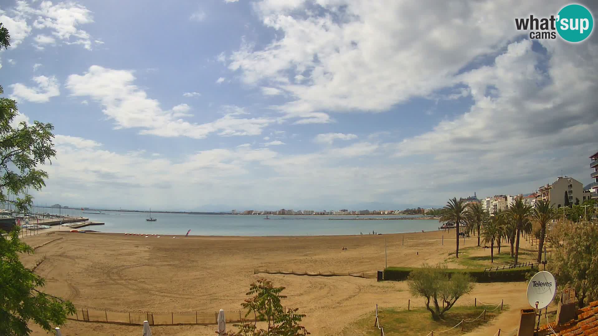 Webcam Strand La Perola | ROSES | Costa Brava