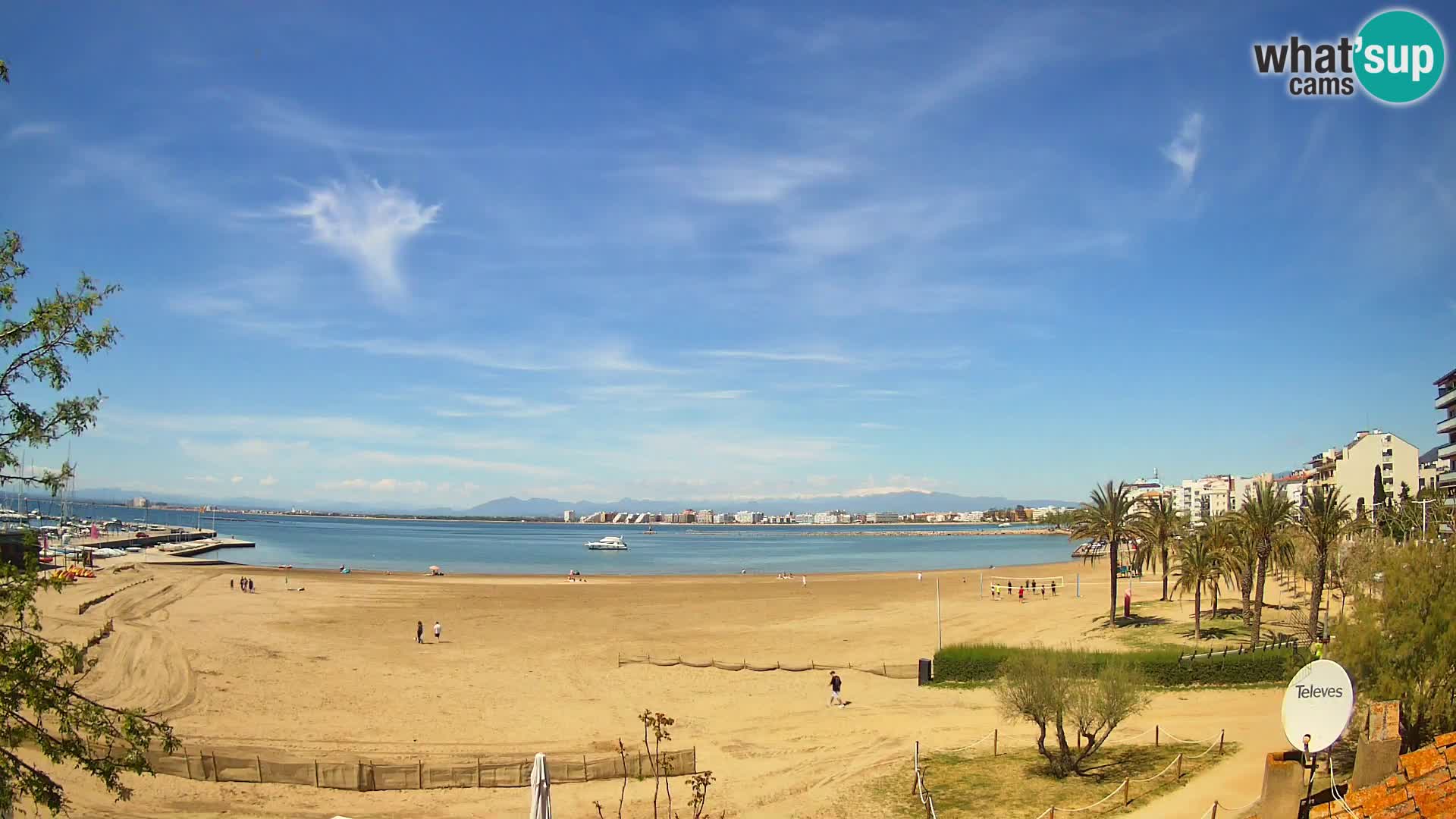 Webcam spiaggia La Perola | ROSES | Costa Brava