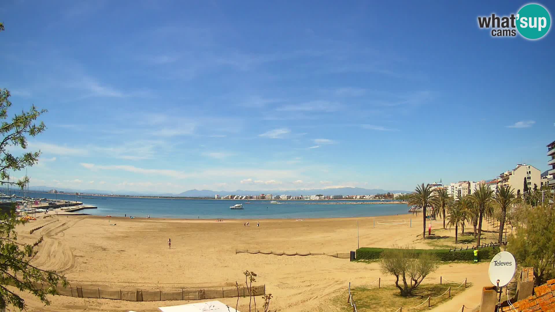 Webcam plage La Perola | ROSES | Costa Brava