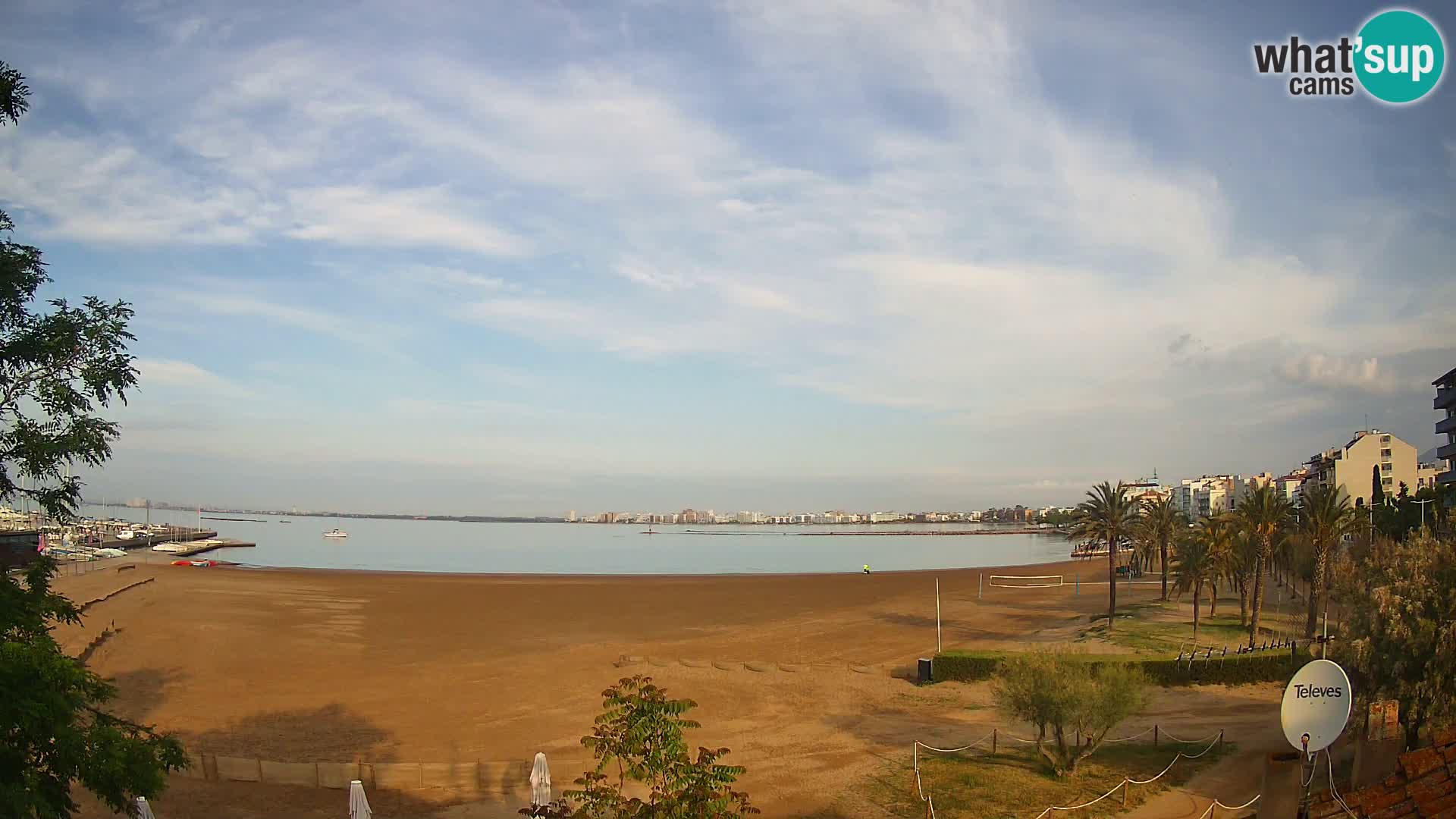 Webcam La Perola beach | ROSES | Costa Brava