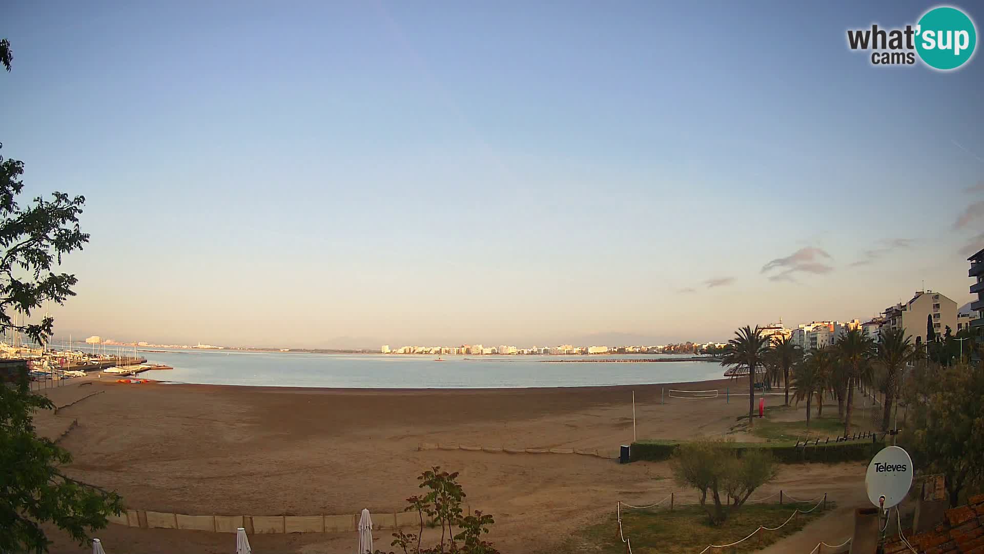 Webcam plage La Perola | ROSES | Costa Brava