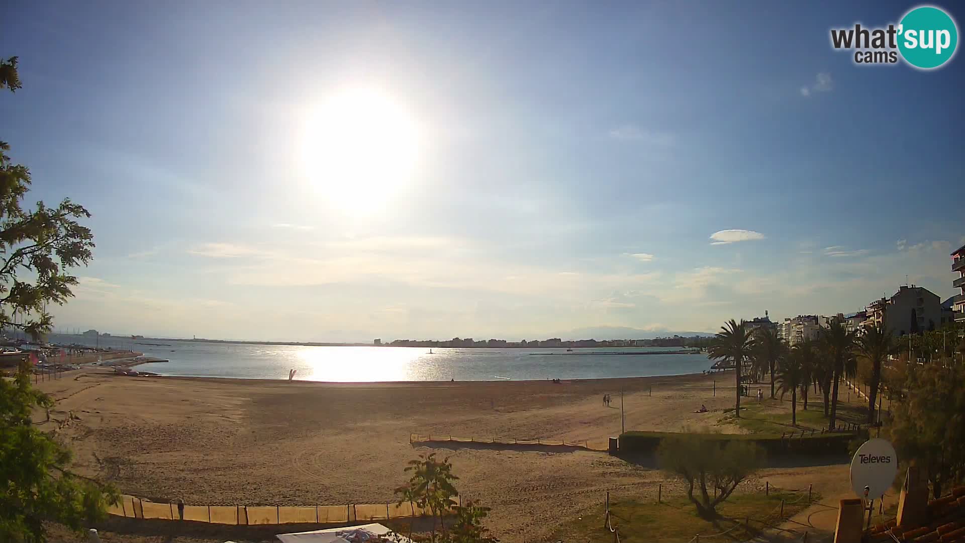 Webcam La Perola beach | ROSES | Costa Brava