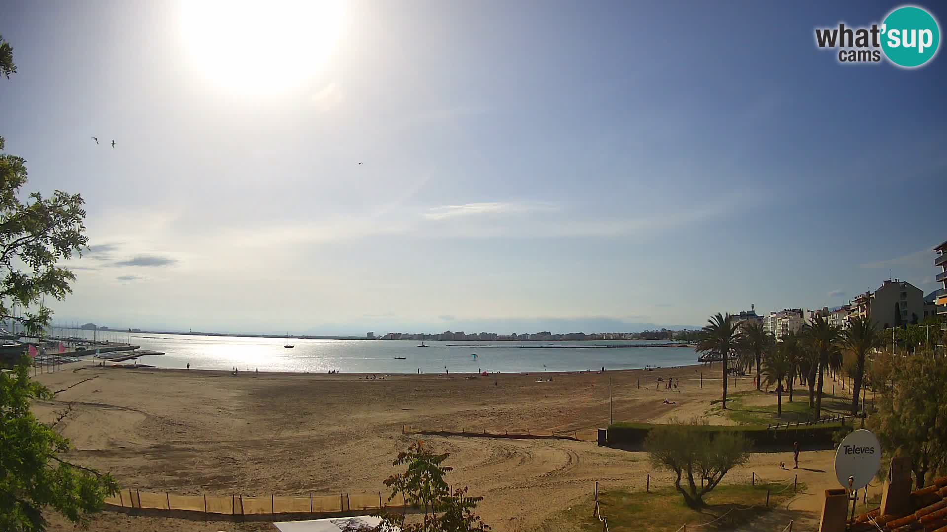 Webcam plage La Perola | ROSES | Costa Brava