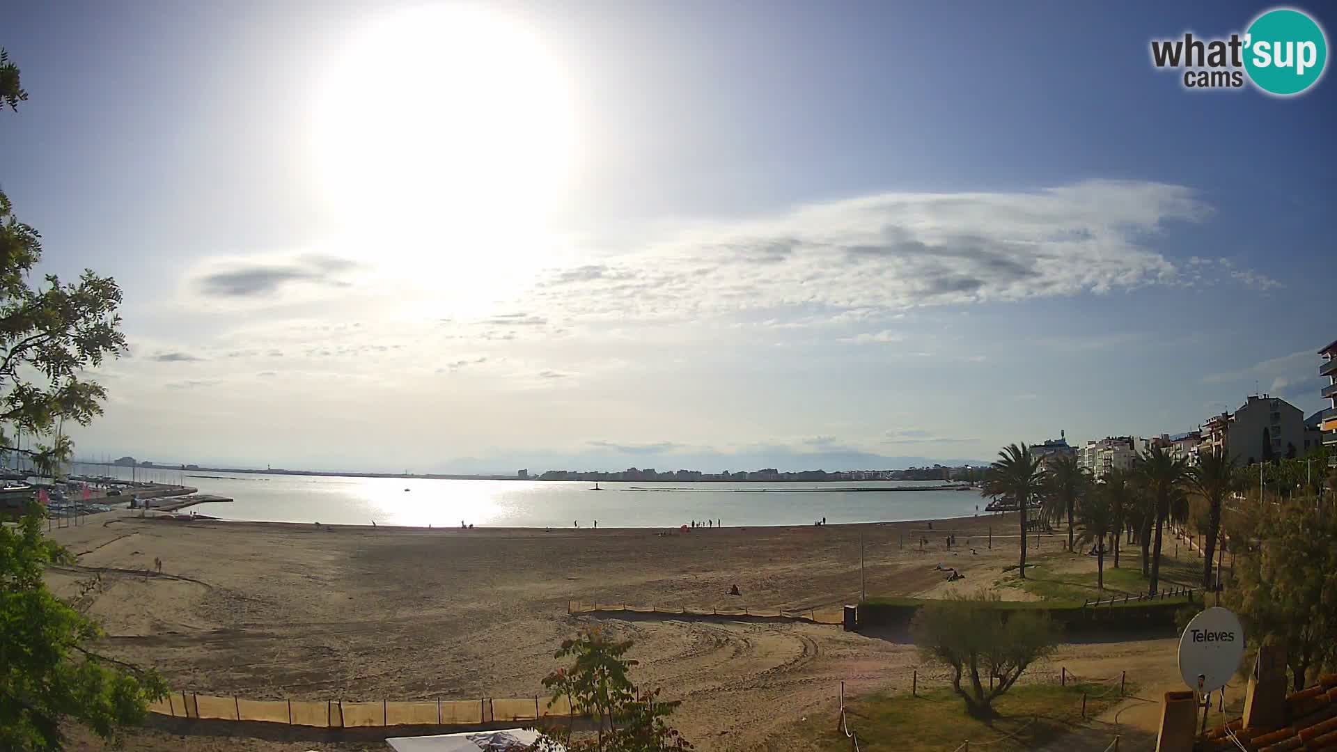 Webcam spiaggia La Perola | ROSES | Costa Brava