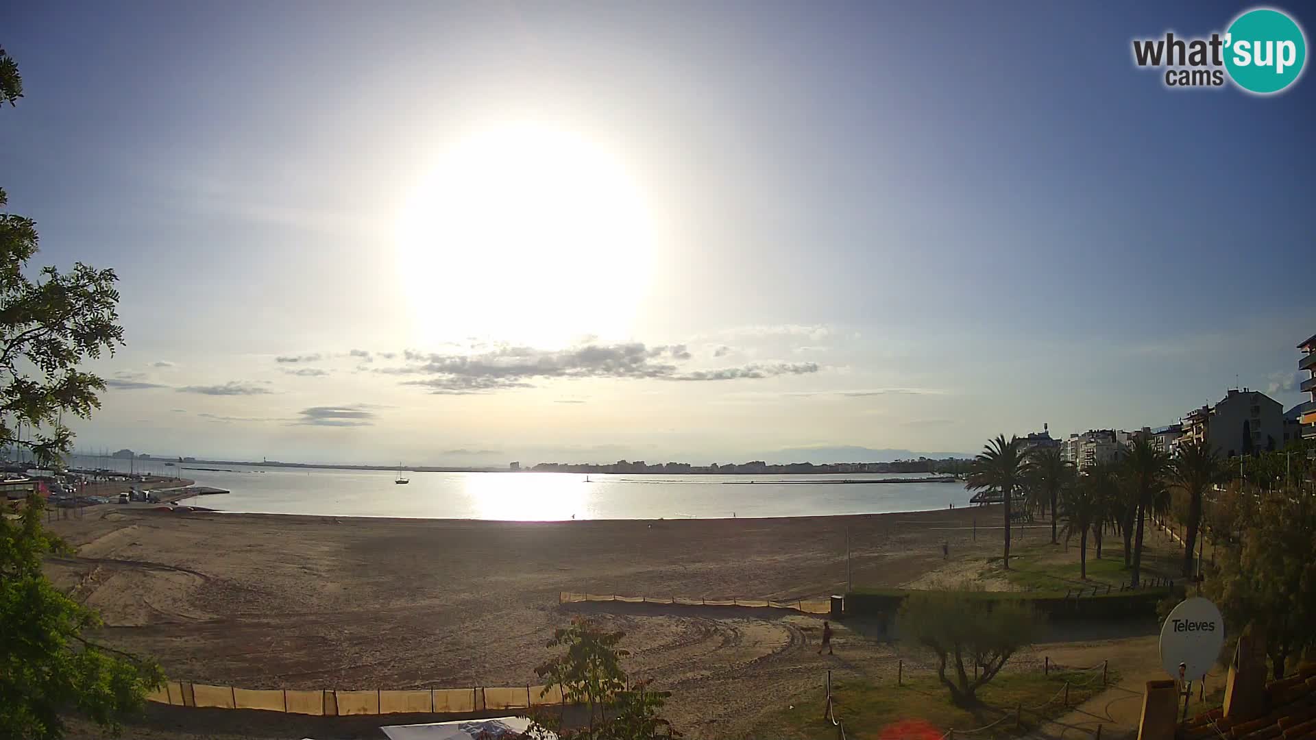 Webcam spiaggia La Perola | ROSES | Costa Brava