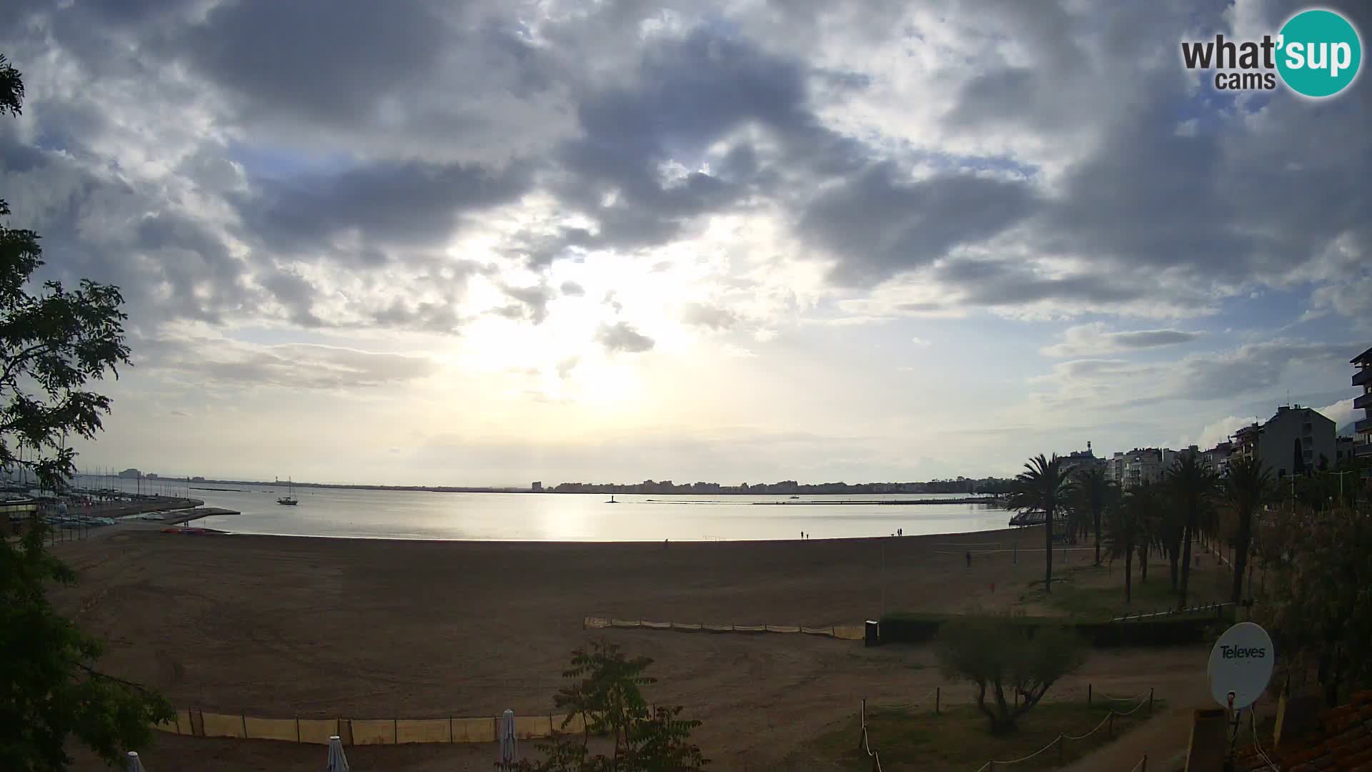 Kamera plaža La Perola | ROSES | Costa Brava