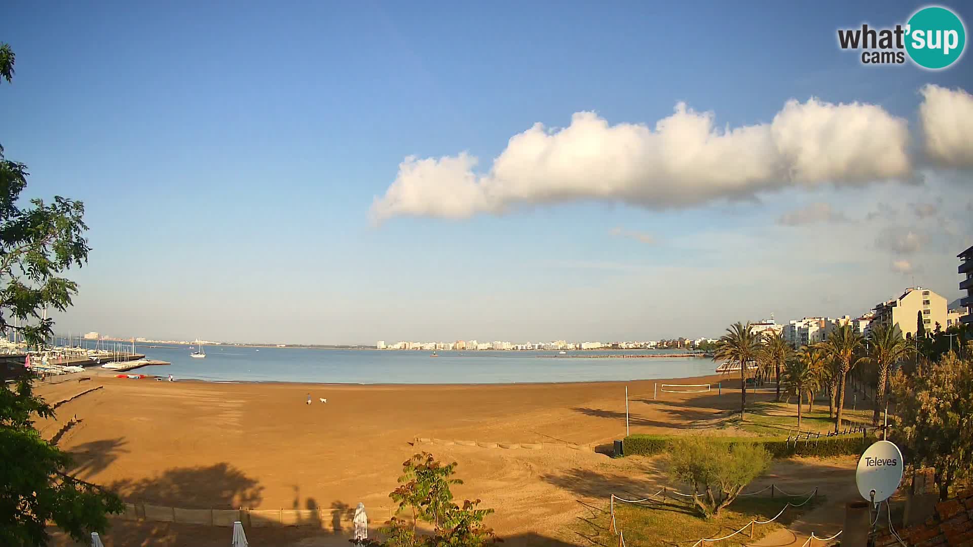 Webcam spiaggia La Perola | ROSES | Costa Brava