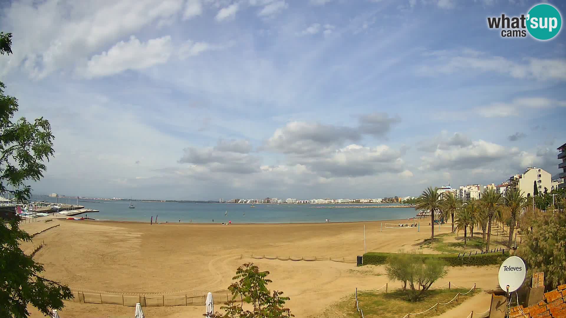Webcam La Perola beach | ROSES | Costa Brava